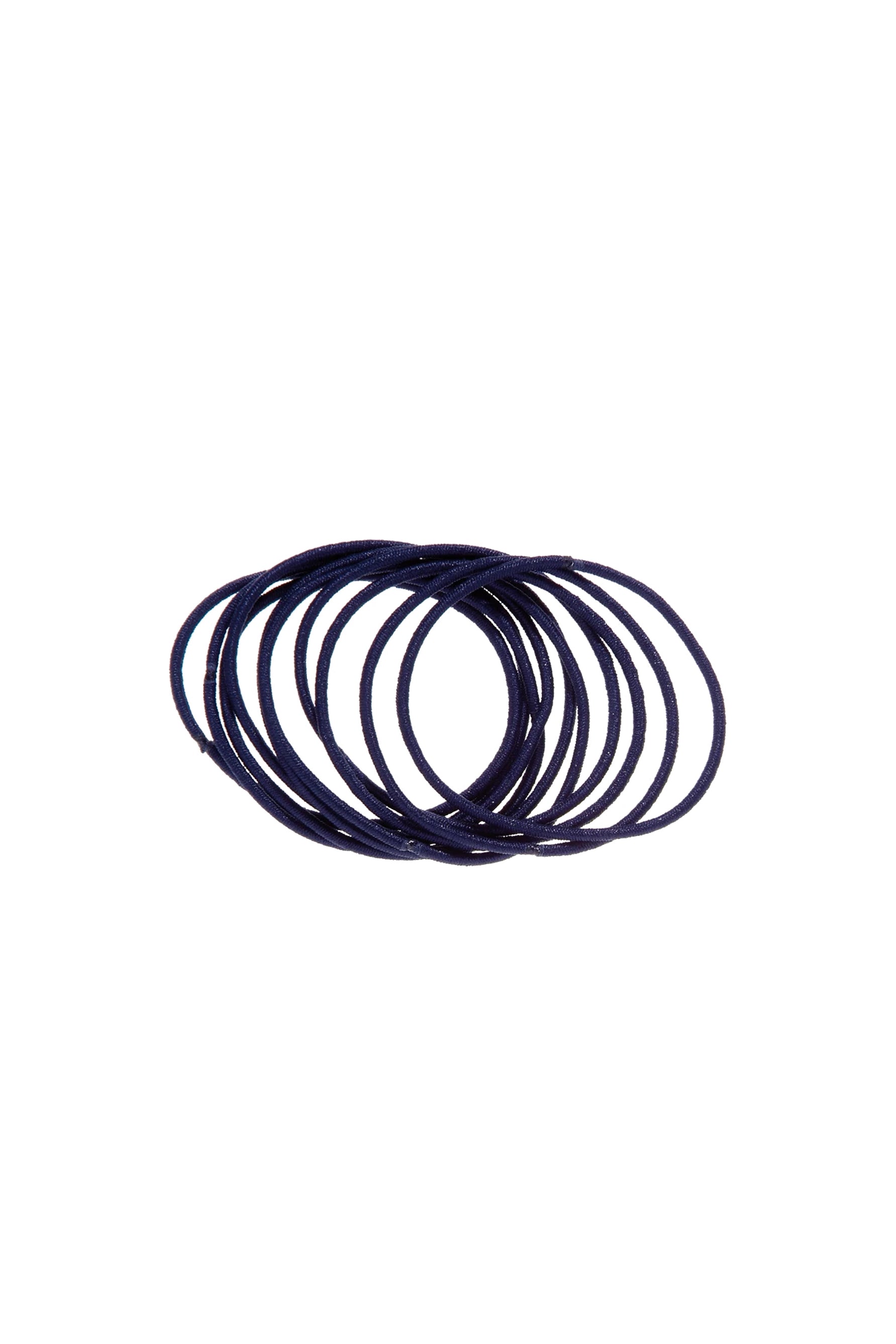 MITA HE4031NA Snag Free Elastics Thin Navy (Pack of 28)