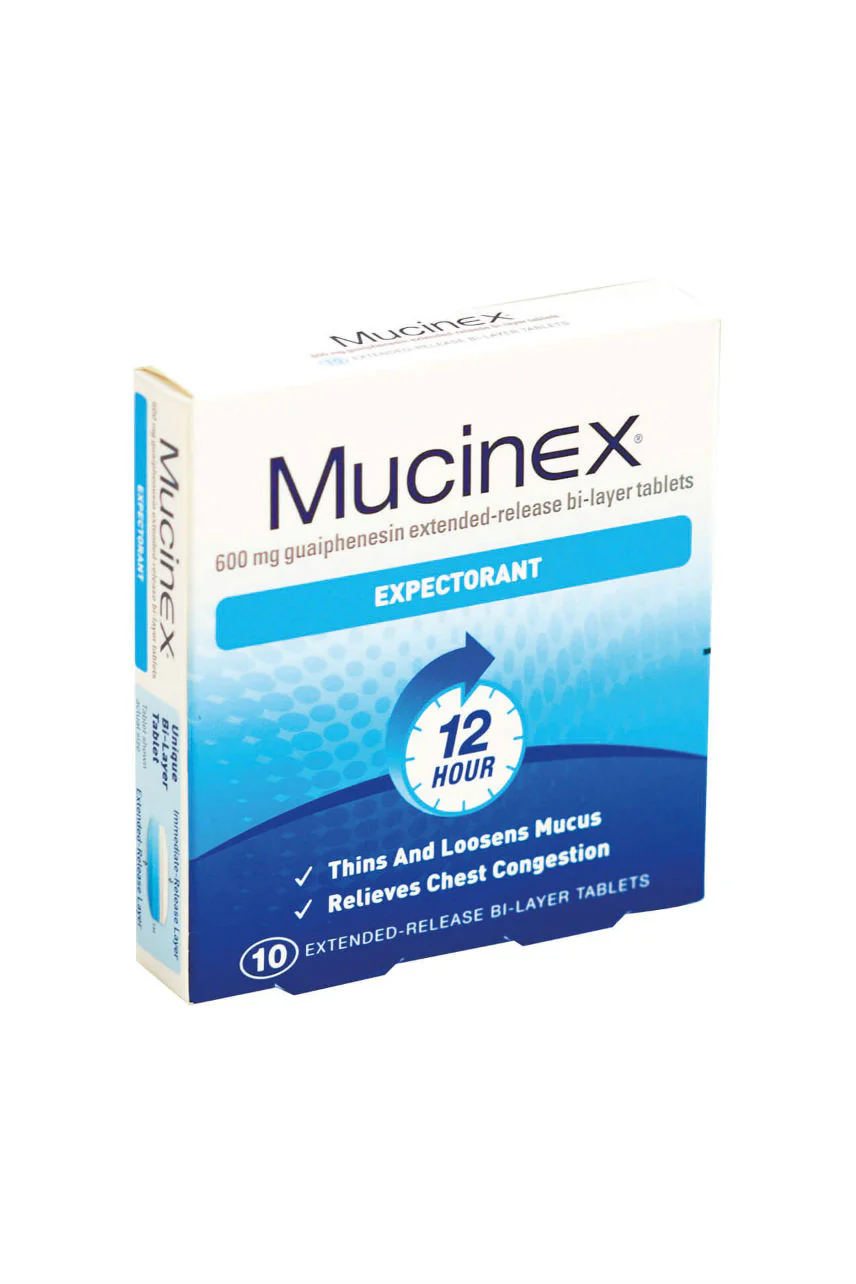 MUCINEX Expectorant 600mg Tabs 10s
