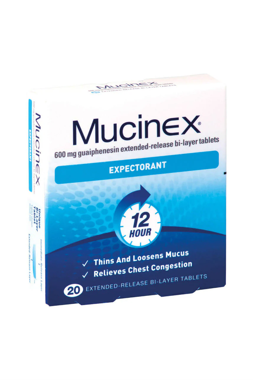 MUCINEX Expectorant 600mg Tabs 20s