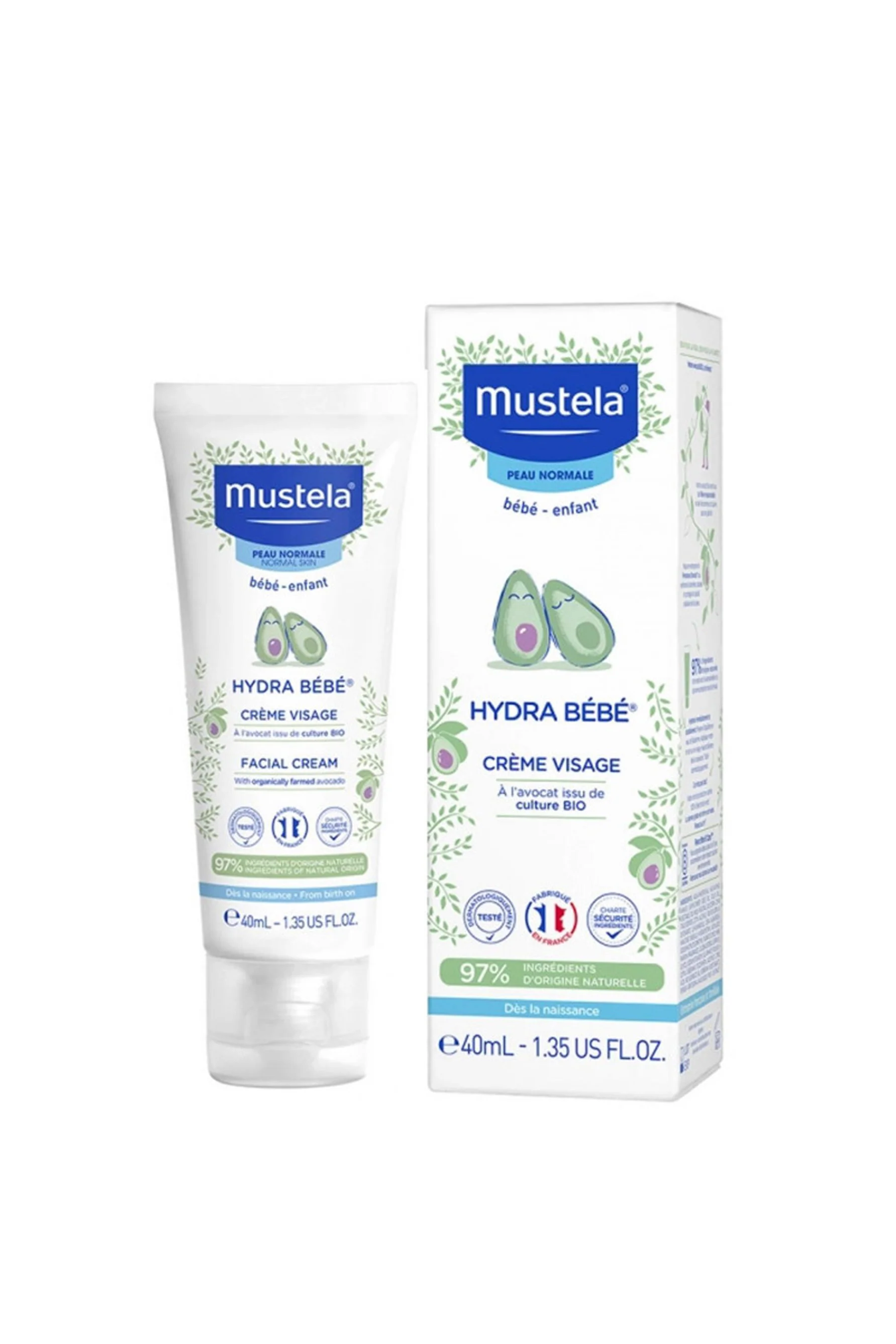MUSTELA Hydra Bebe Face 40ml