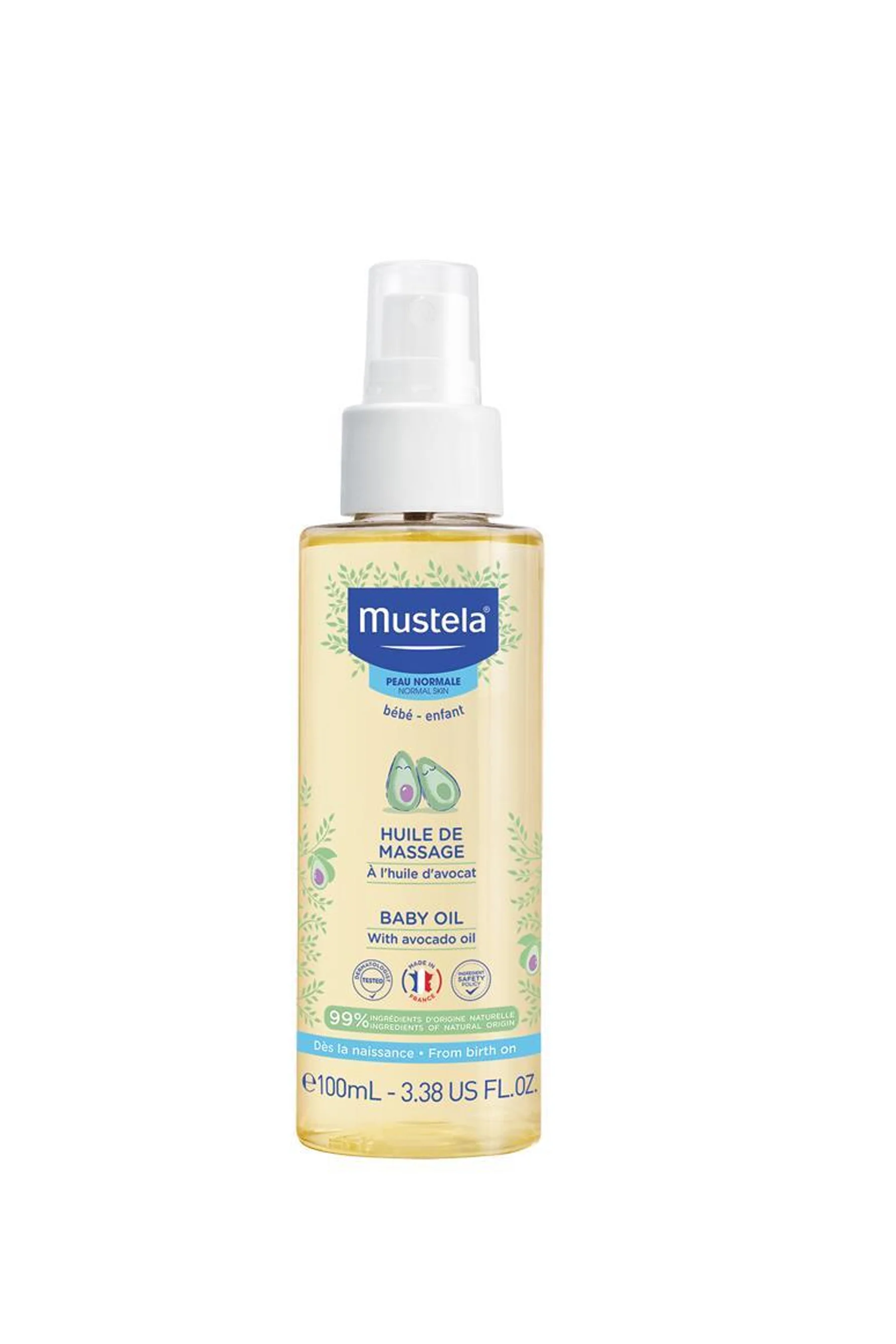 MUSTELA Massage Oil 100ml