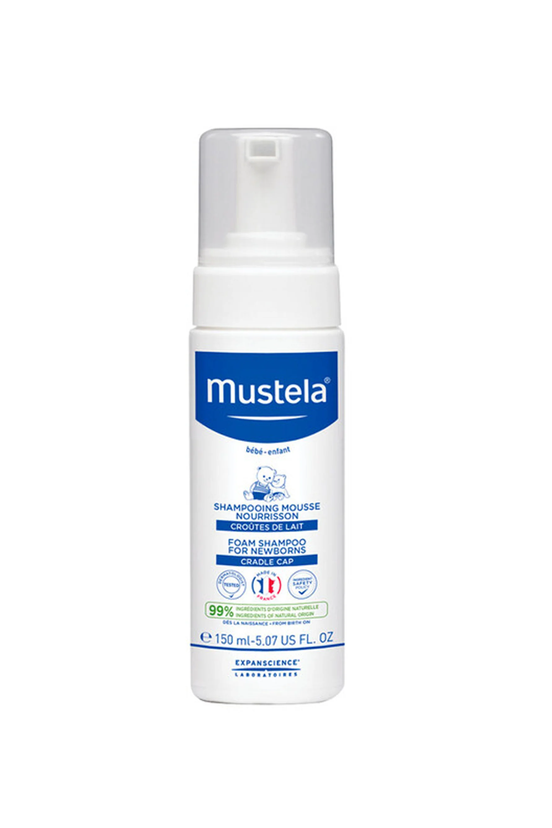 MUSTELA Newborn Foaming Shampoo 150ml