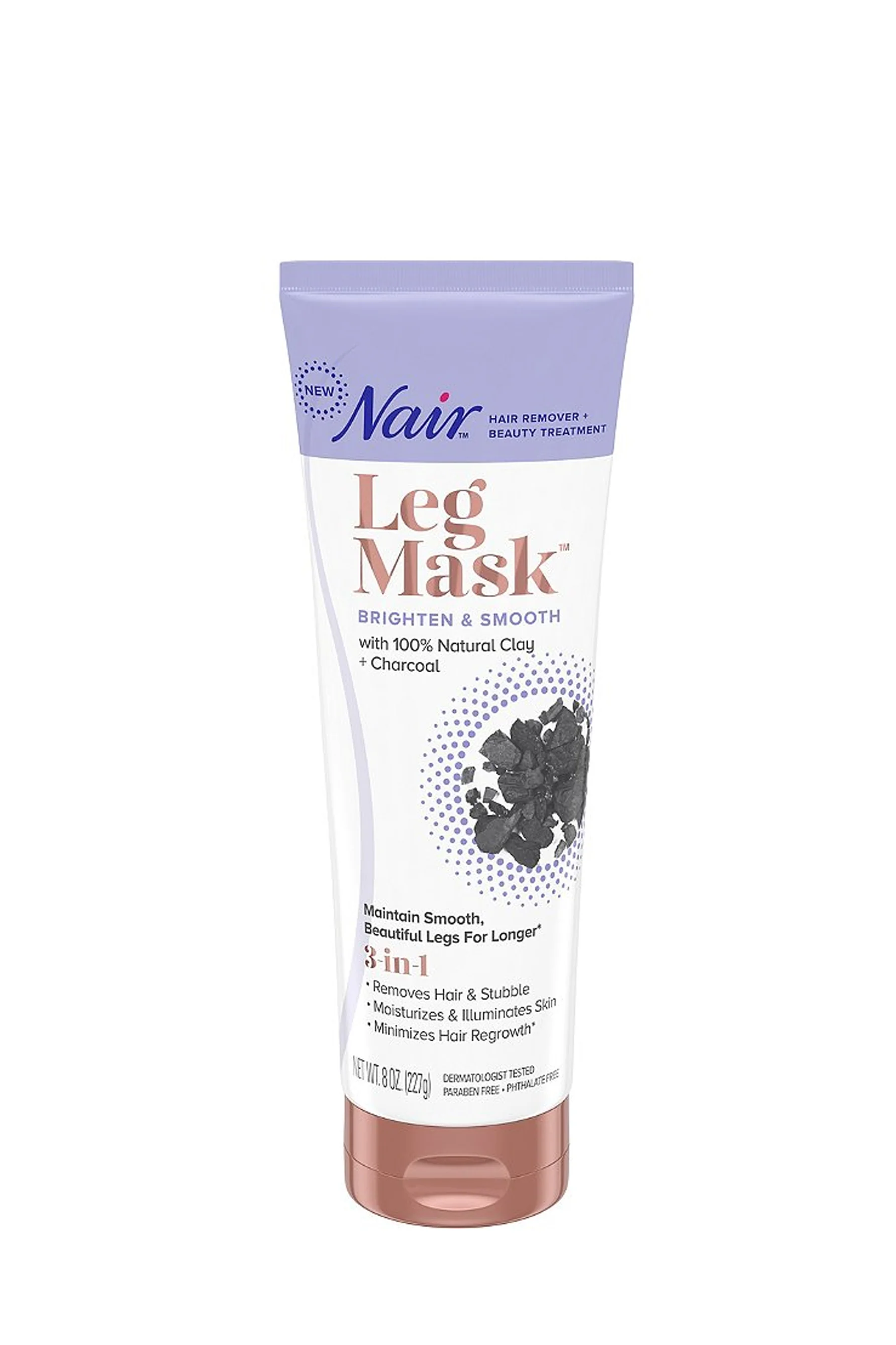 NAIR Leg Mask Charcoal Brighten & Smooth 227g
