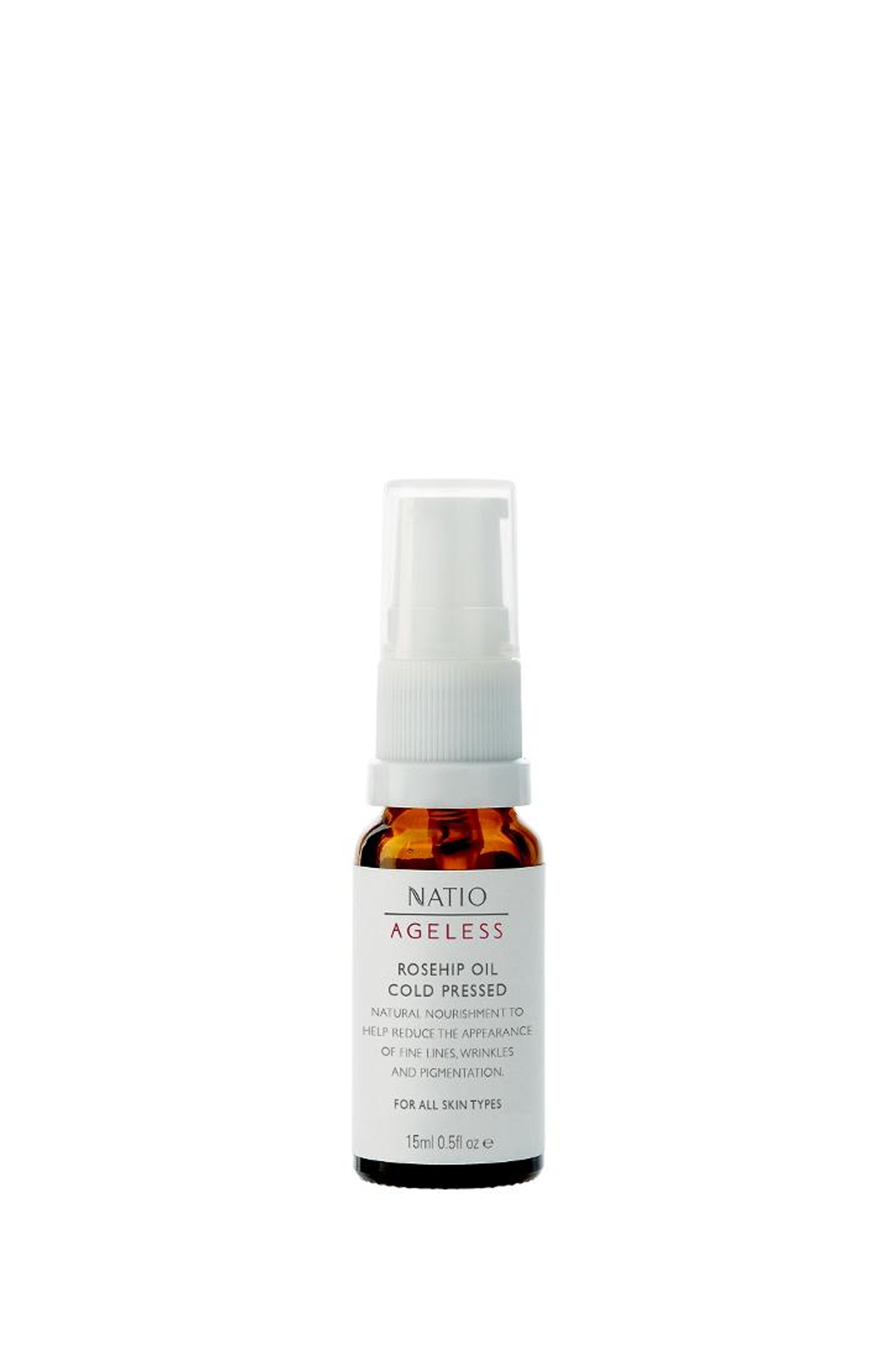 NATIO Ageless Rosehip Oil Cold Pressed 15ml