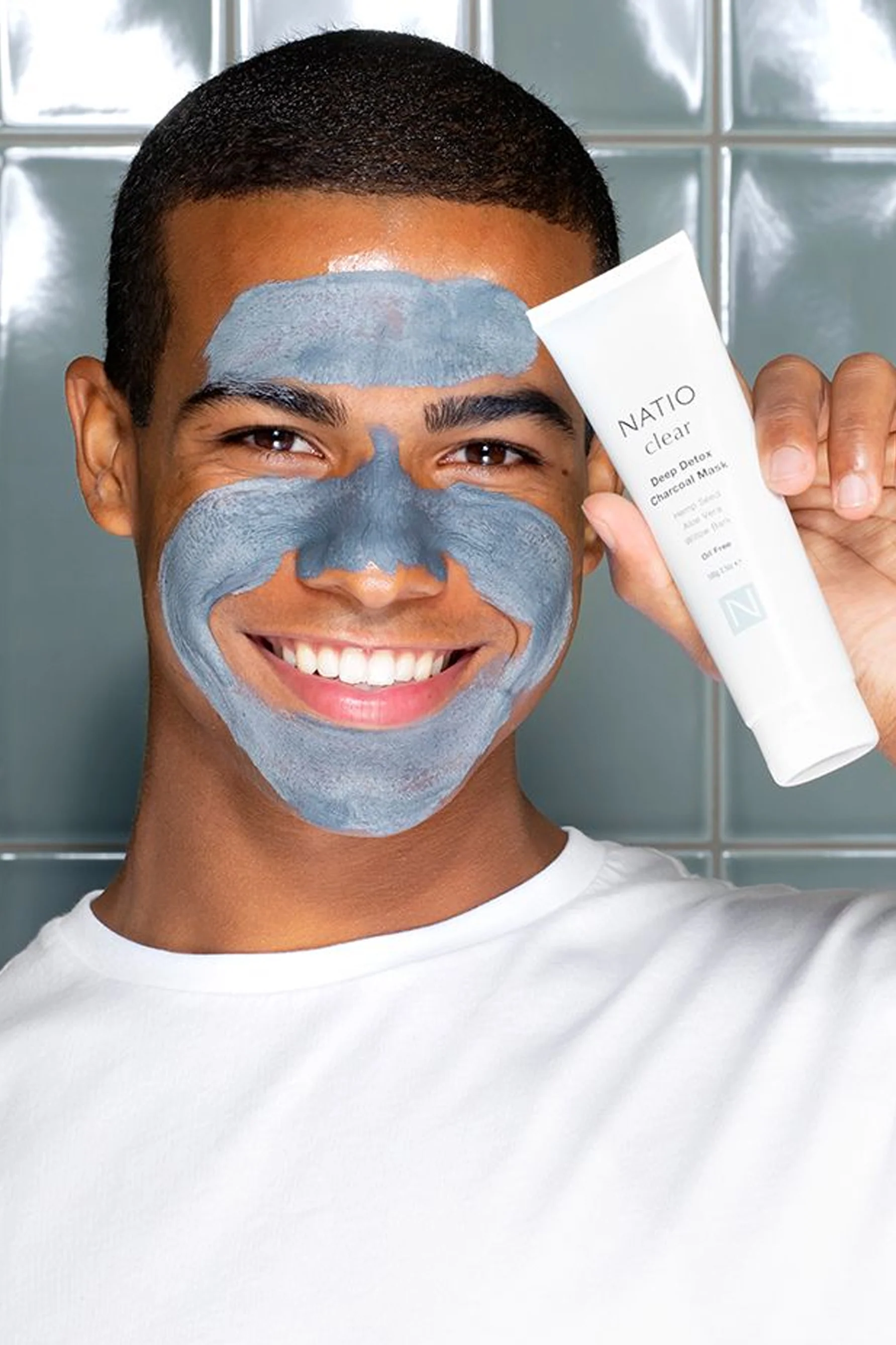 NATIO Clear Deep Detox Charcoal Mask 100g - Image 2