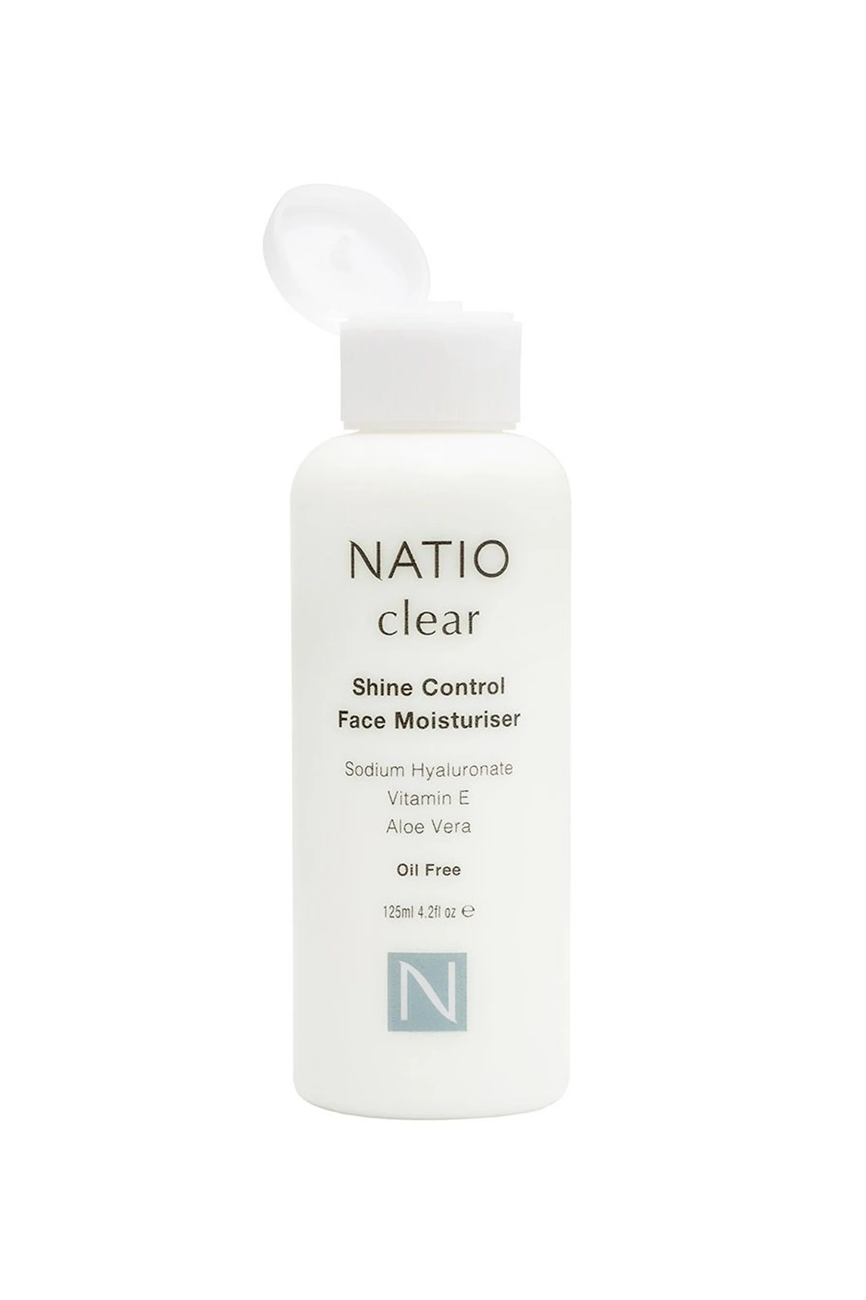 NATIO Clear Shine Control Face Moisturiser 125ml