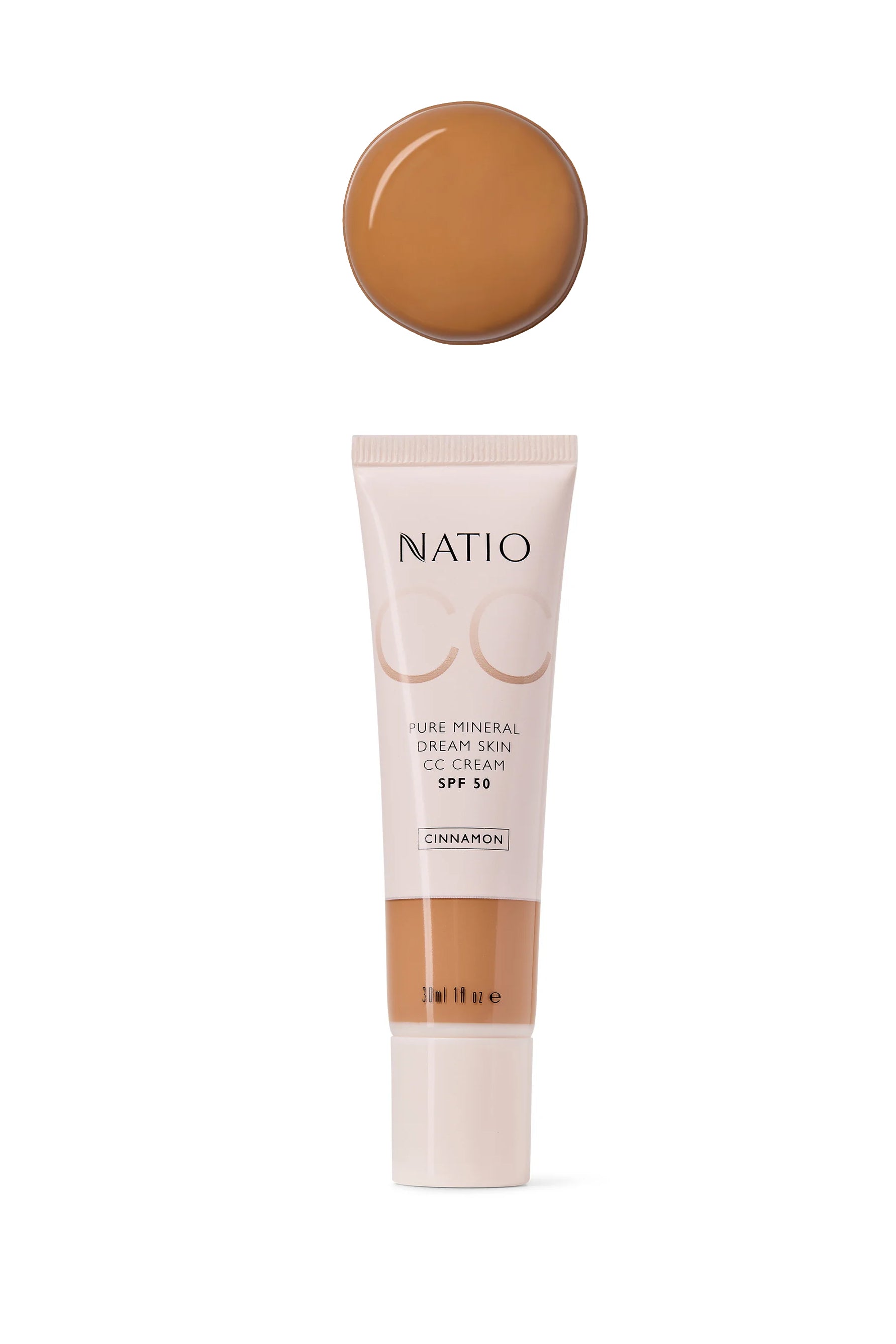 NATIO Mineral Dream Skin CC Cream SPF 50 Cinnamon 30ml