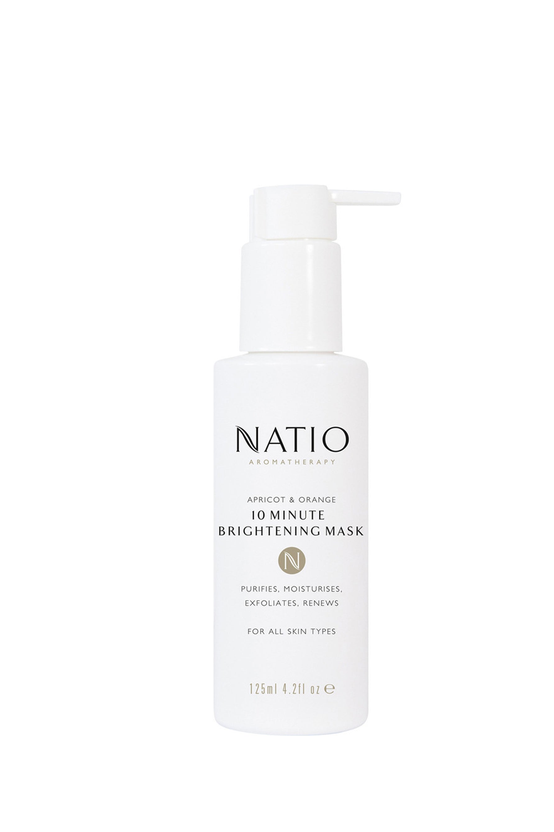 NATIO Apricot & Orange 10 Minute Brightening Mask