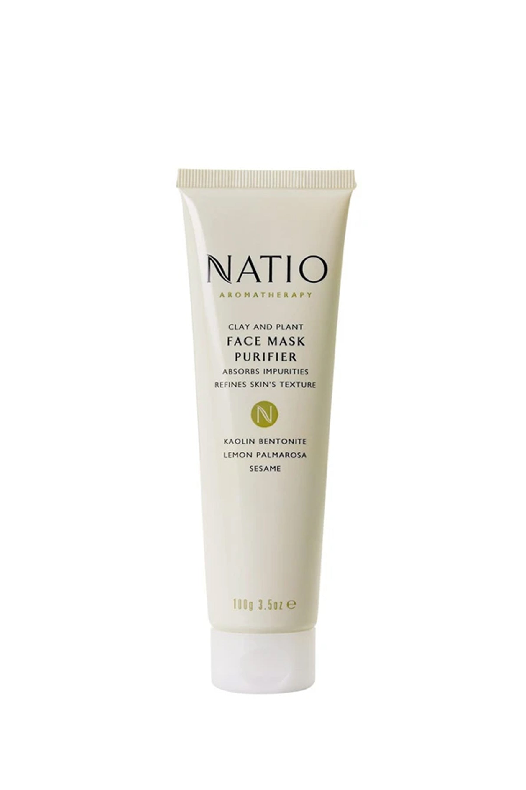 NATIO Aromatherapy Clay & Plant Face Mask Purifier 100g