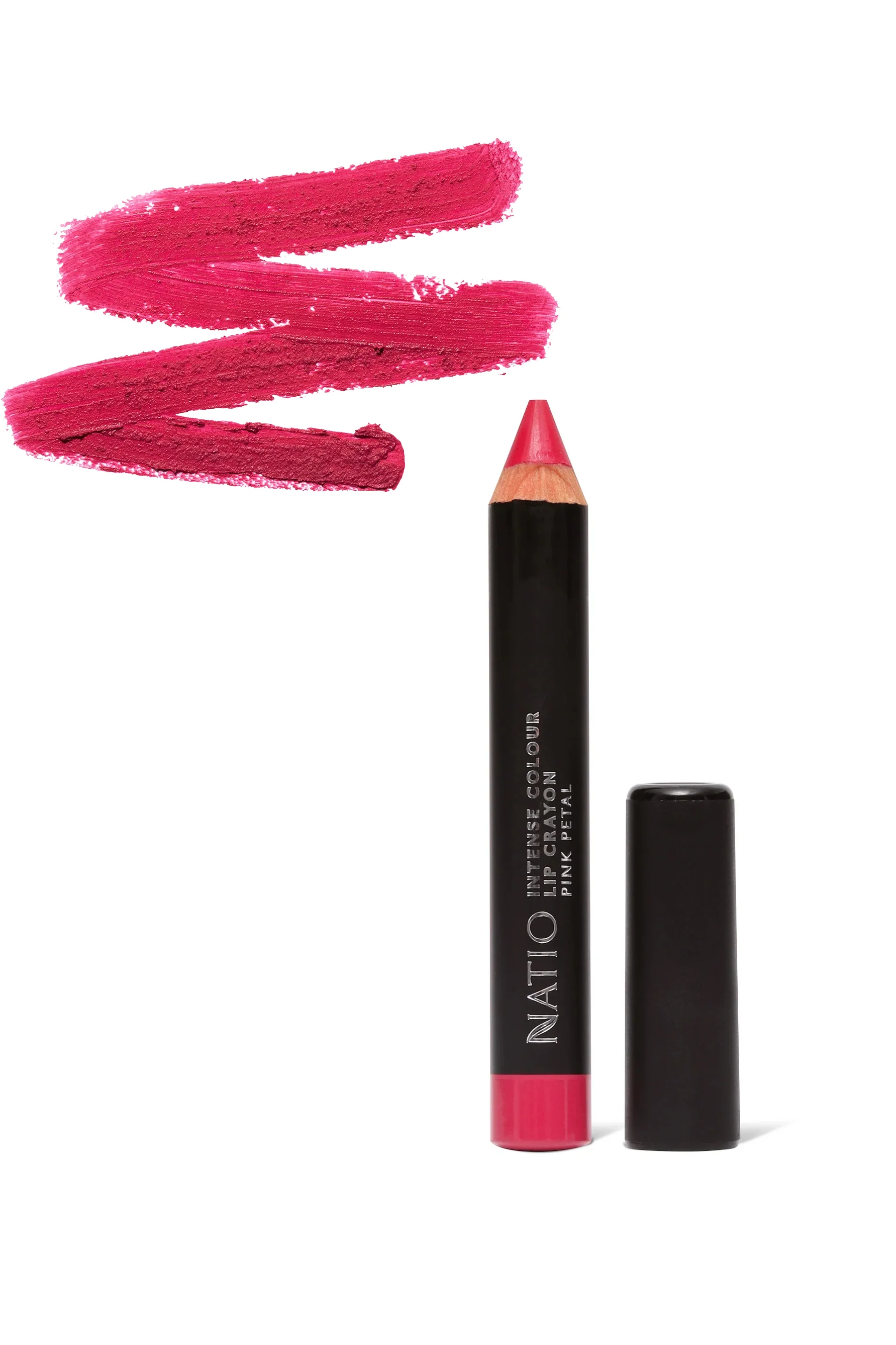 NATIO Intense Colour Lip Crayon Pink Petal