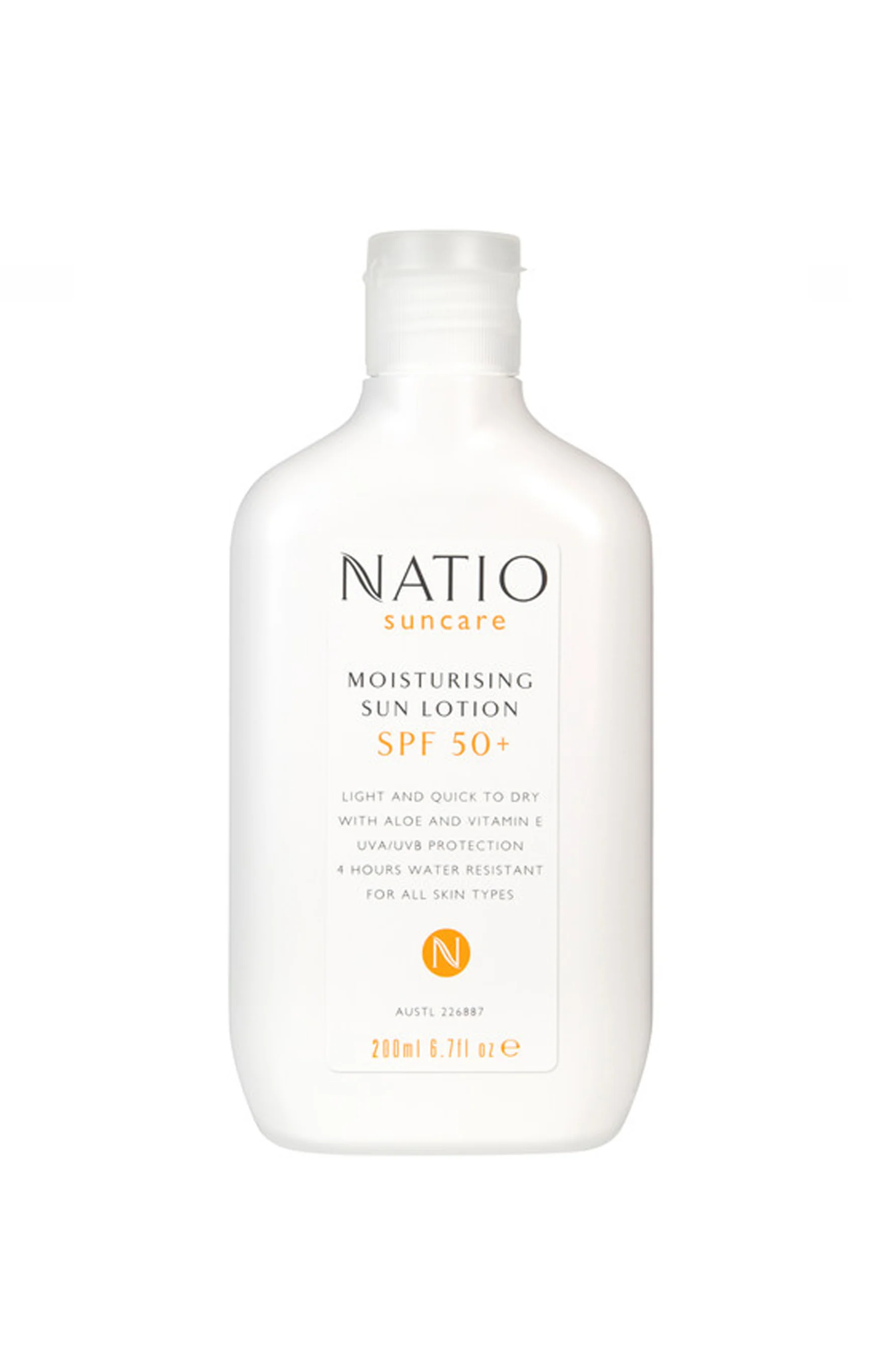 NATIO Moist Sun Lotion SPF50 200ml
