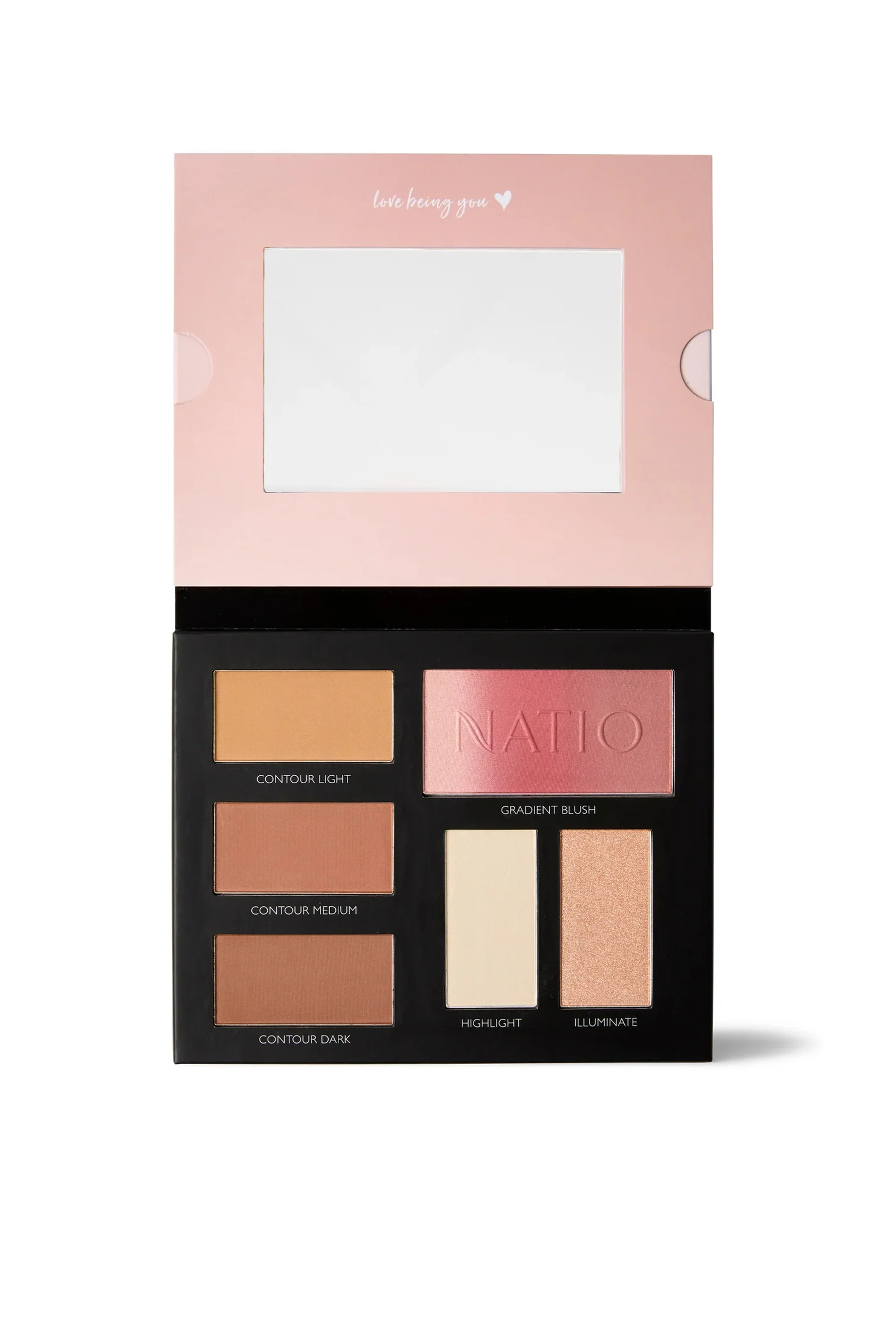 NATIO Natural Glow Contour Book 30g