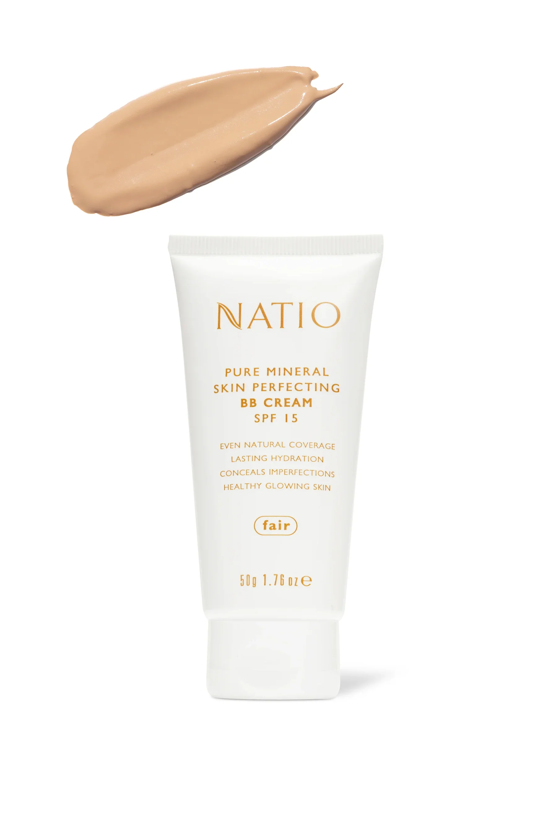 NATIO Pure Mineral Skin Perfecting BB Cream SPF 15 Fair 50g