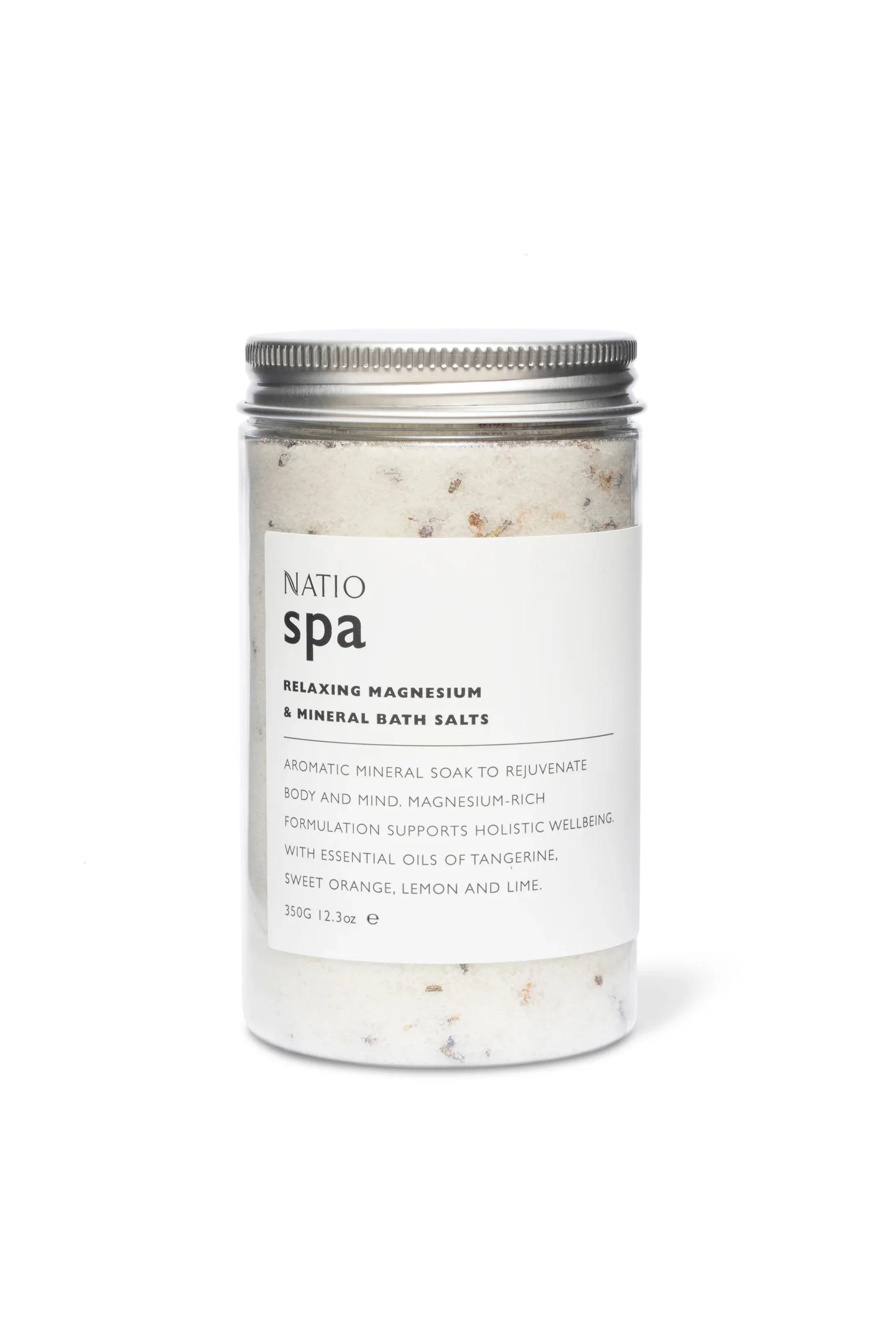 NATIO Relaxing Magnesium & Mineral Bath Salts 350g