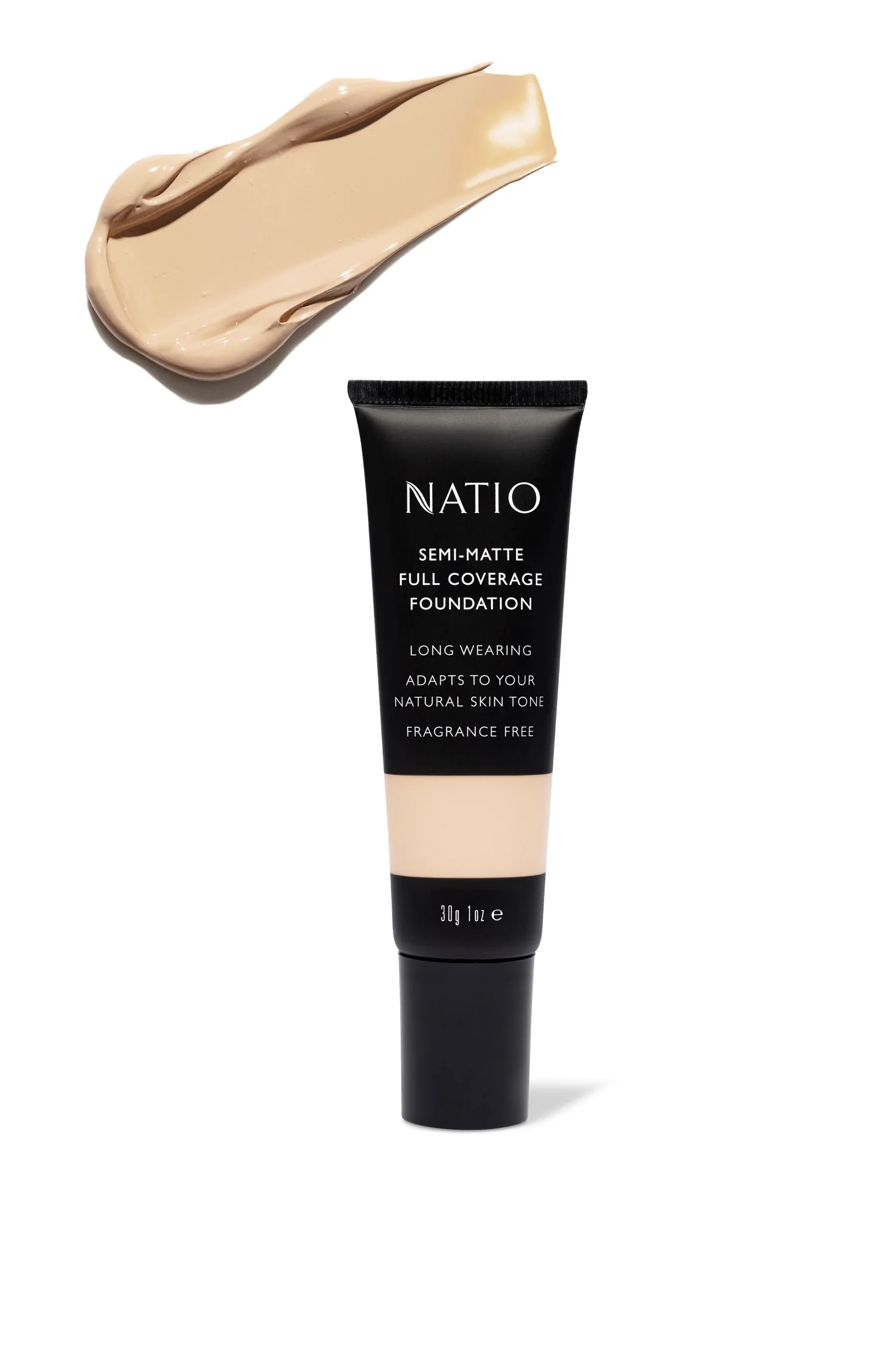 NATIO Semi-Matte Full Coverage Foundation Shell 30g