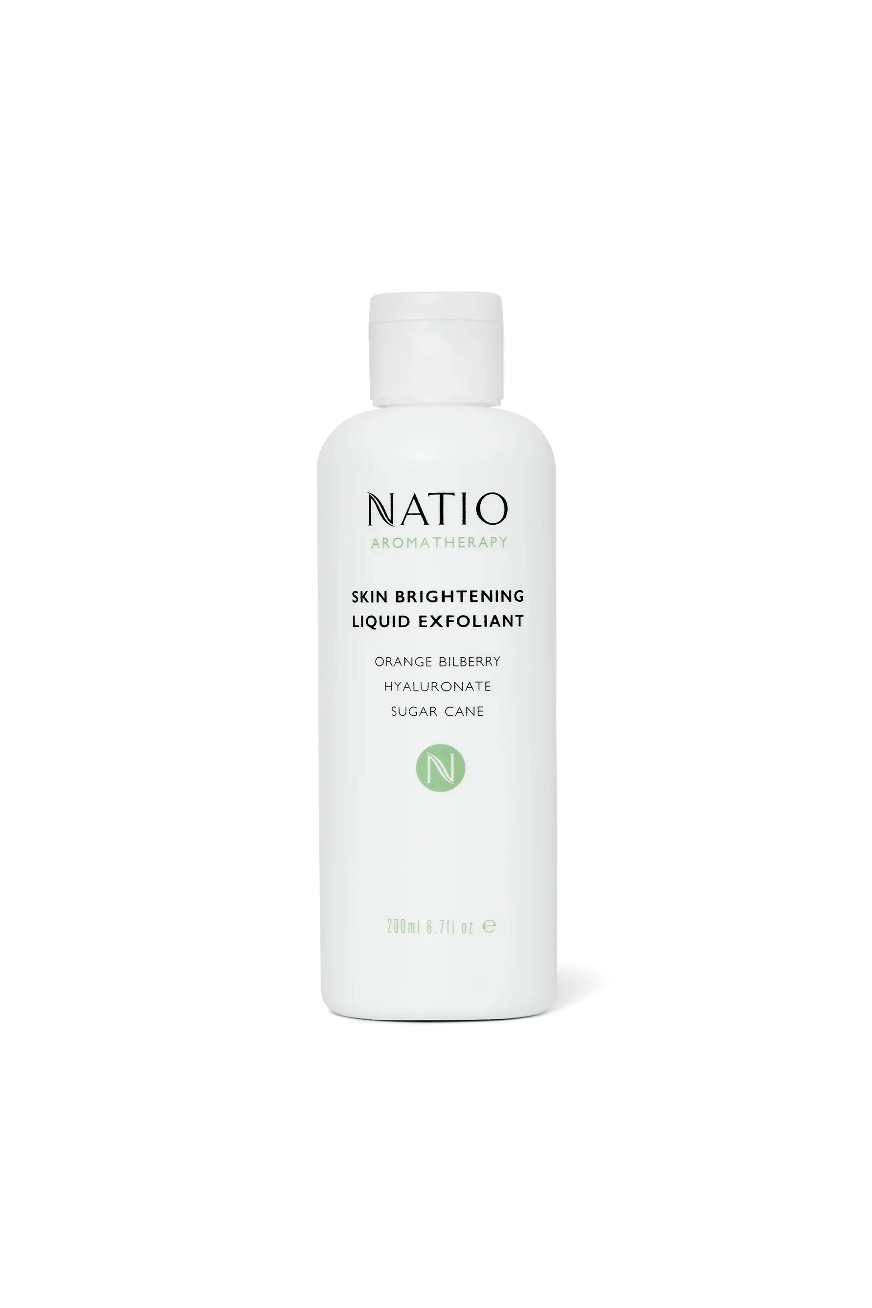 NATIO Aromatherapy Skin Brightening Liquid Exfoliant 200ml