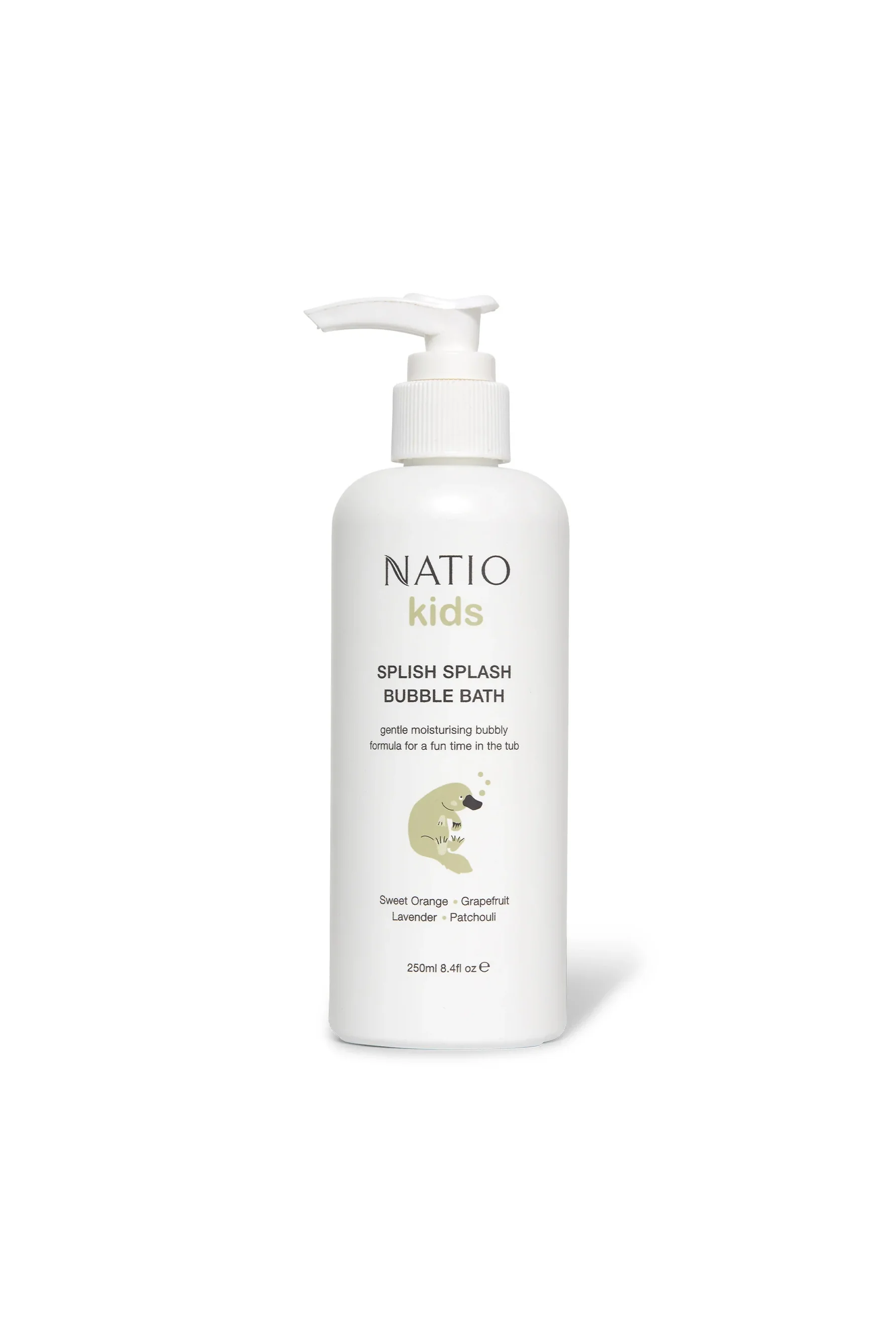 NATIO Kids Splish Splash Bubble Bath 250ml