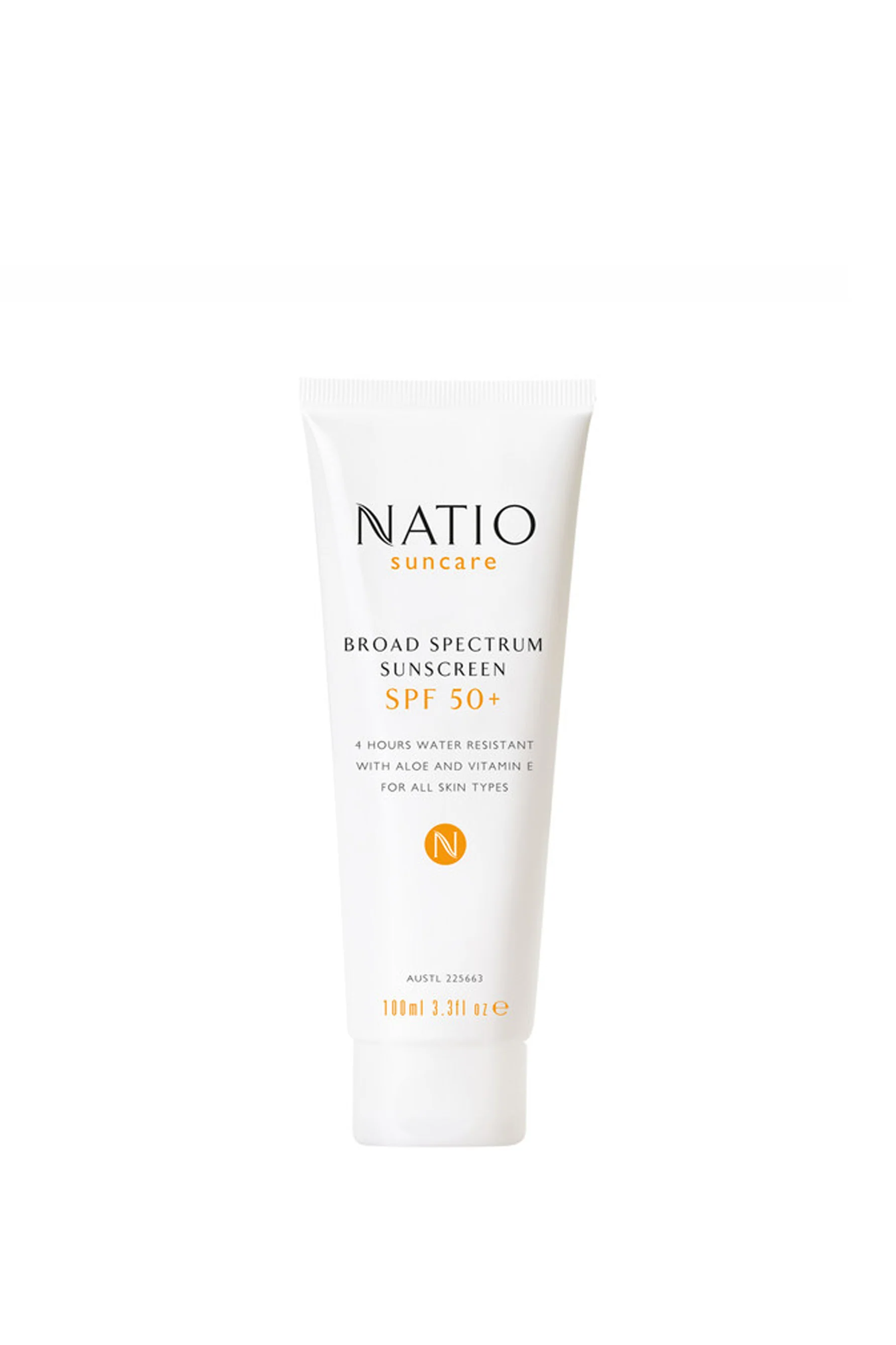 NATIO Broad Spectrum Sunscreen SPF 50+100ml
