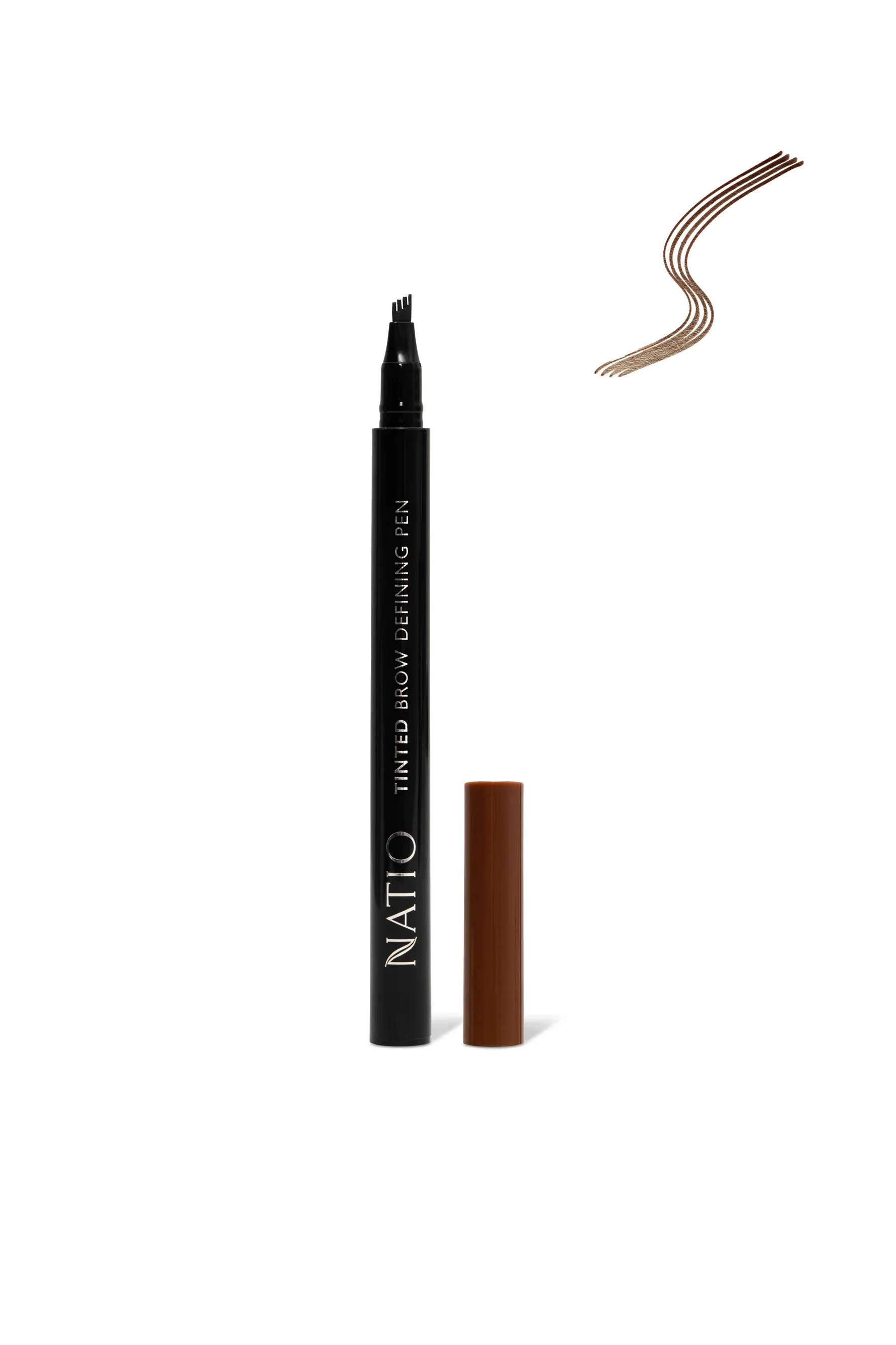 NATIO Tinted Brow Defining Pen Dark Brown