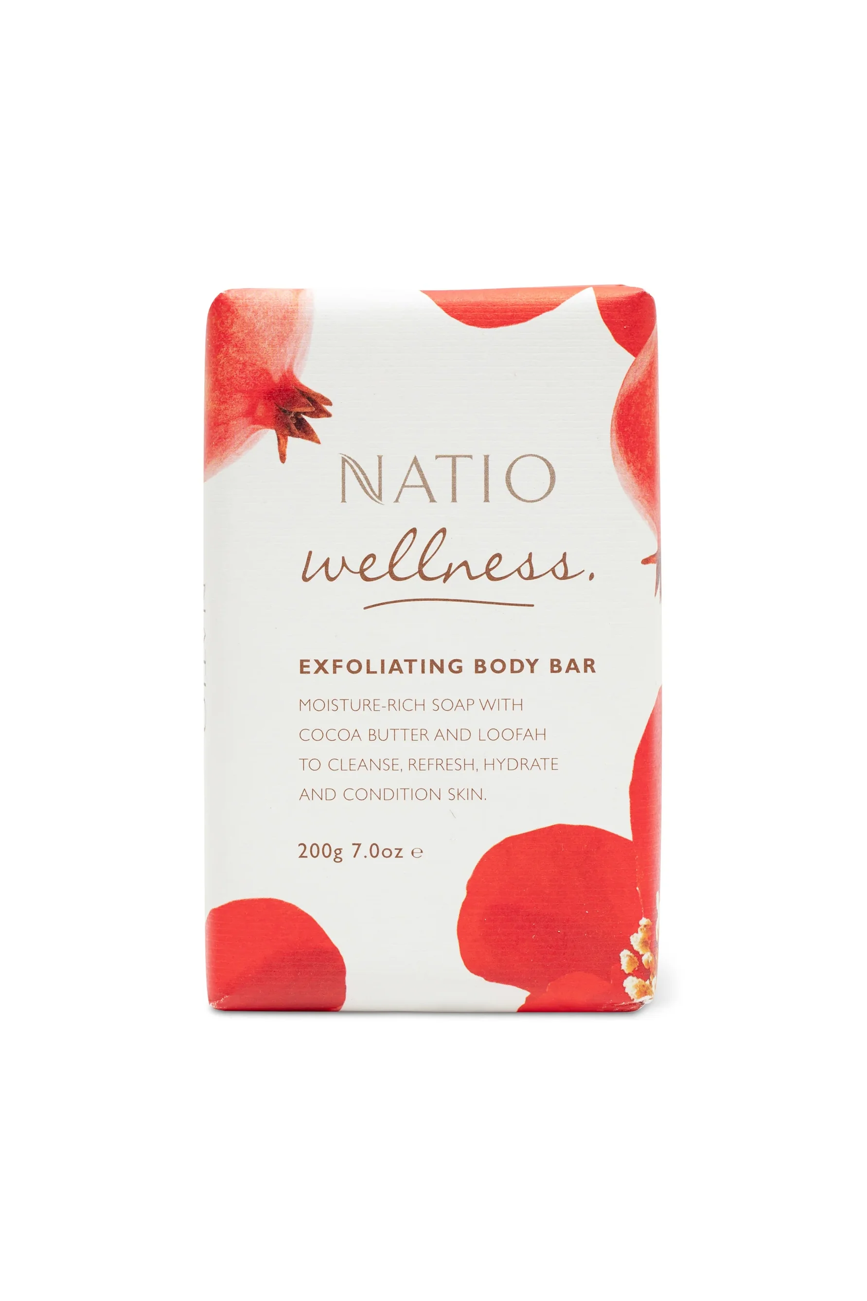 NATIO Wellness Exfoliating Body Bar
