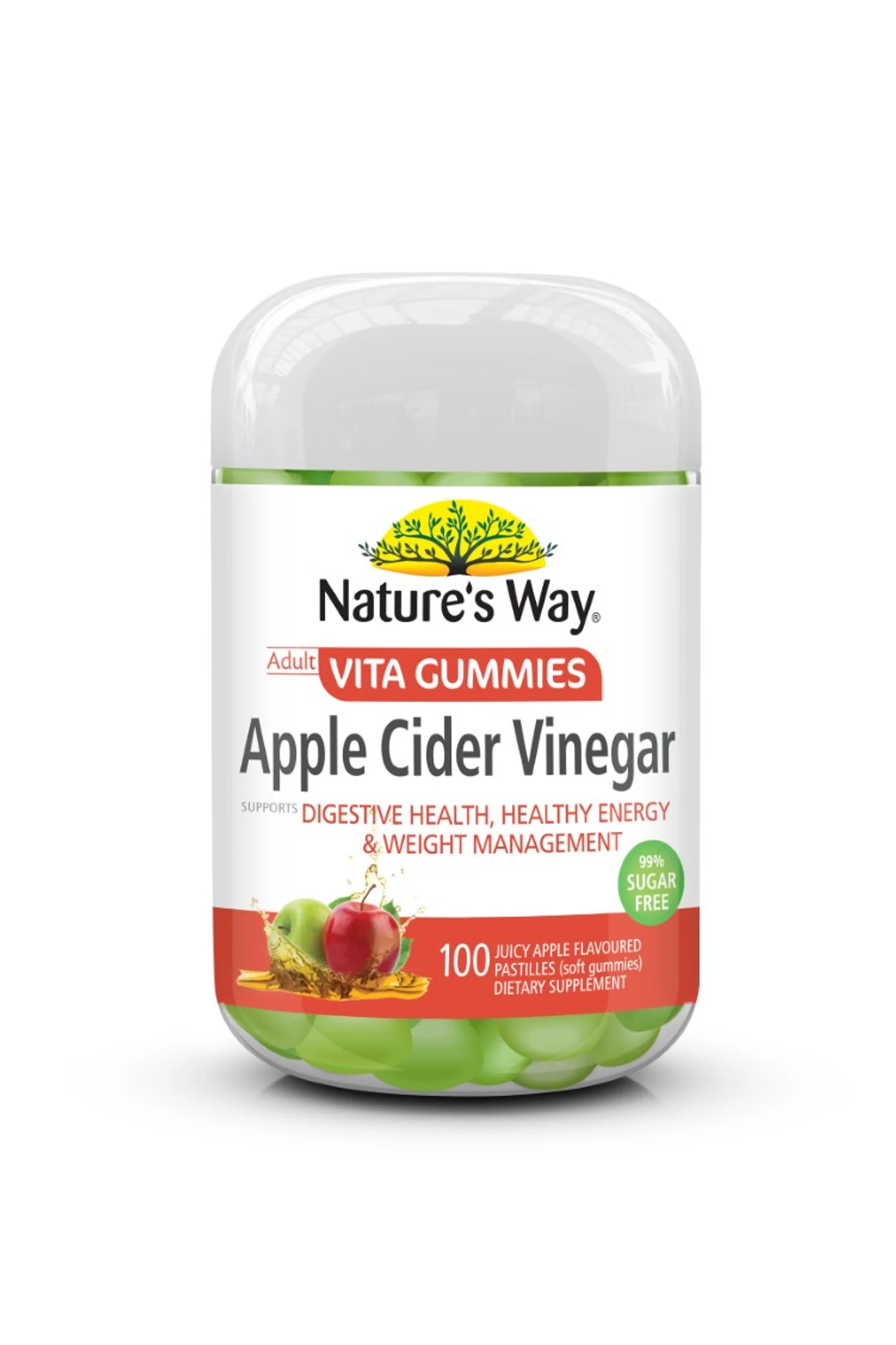 NATURE'S WAY Apple Cider Vinegar Vita Gummies 100s