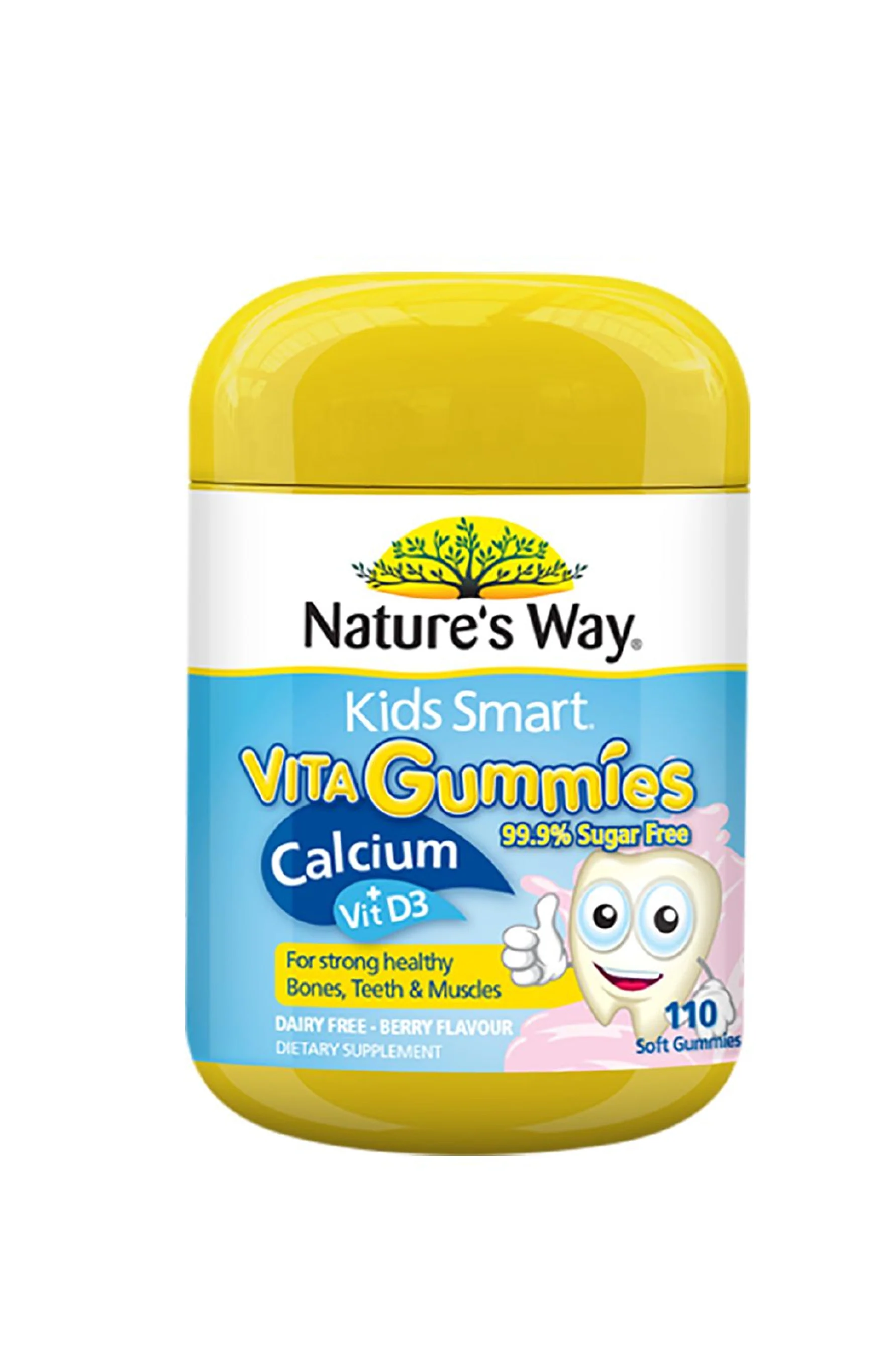 NATURE'S WAY Kids Smart VitaGummies Calcium + Vitamin D 110's
