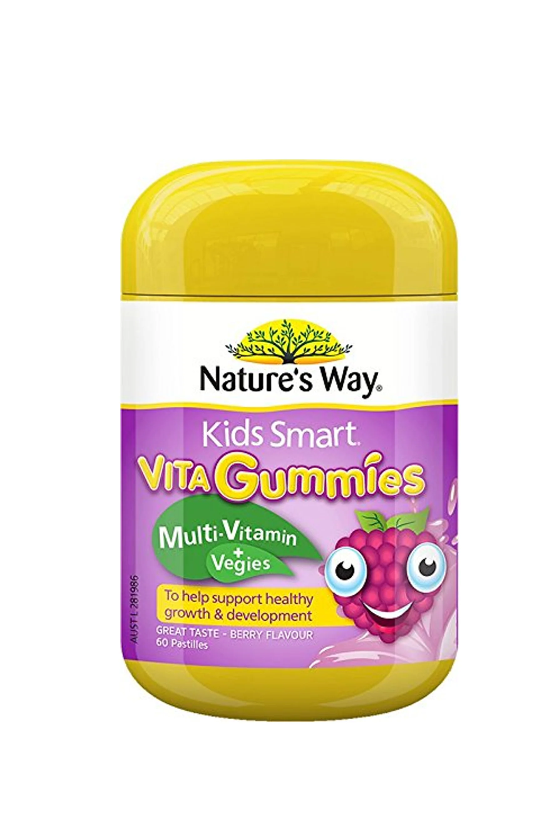 NATURE'S WAY Kids Smart VitaGummies Multi-Vitamin + Vegies 110s