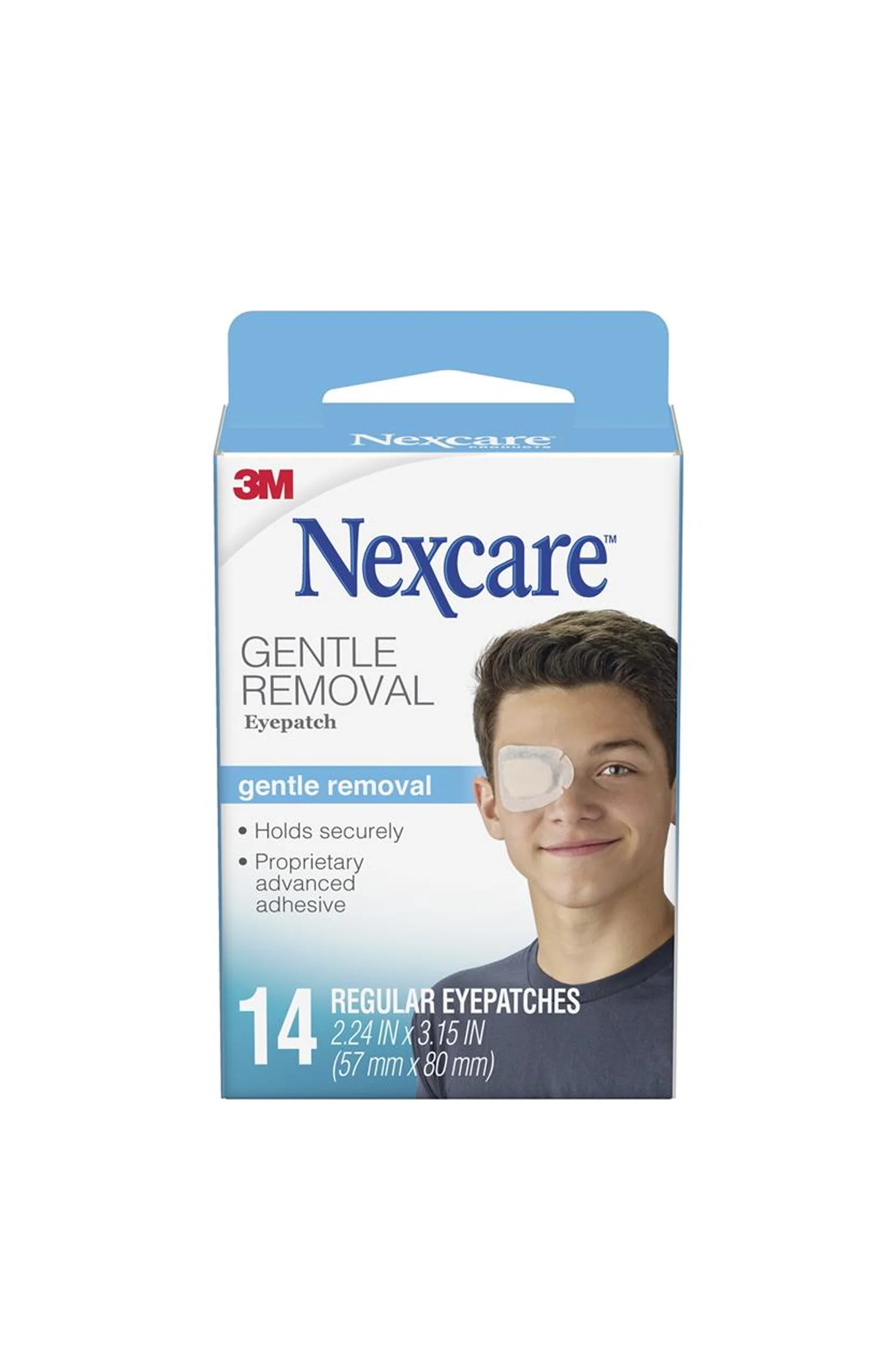 NEXCARE Gentle Removal Eye Patch Regular 14s