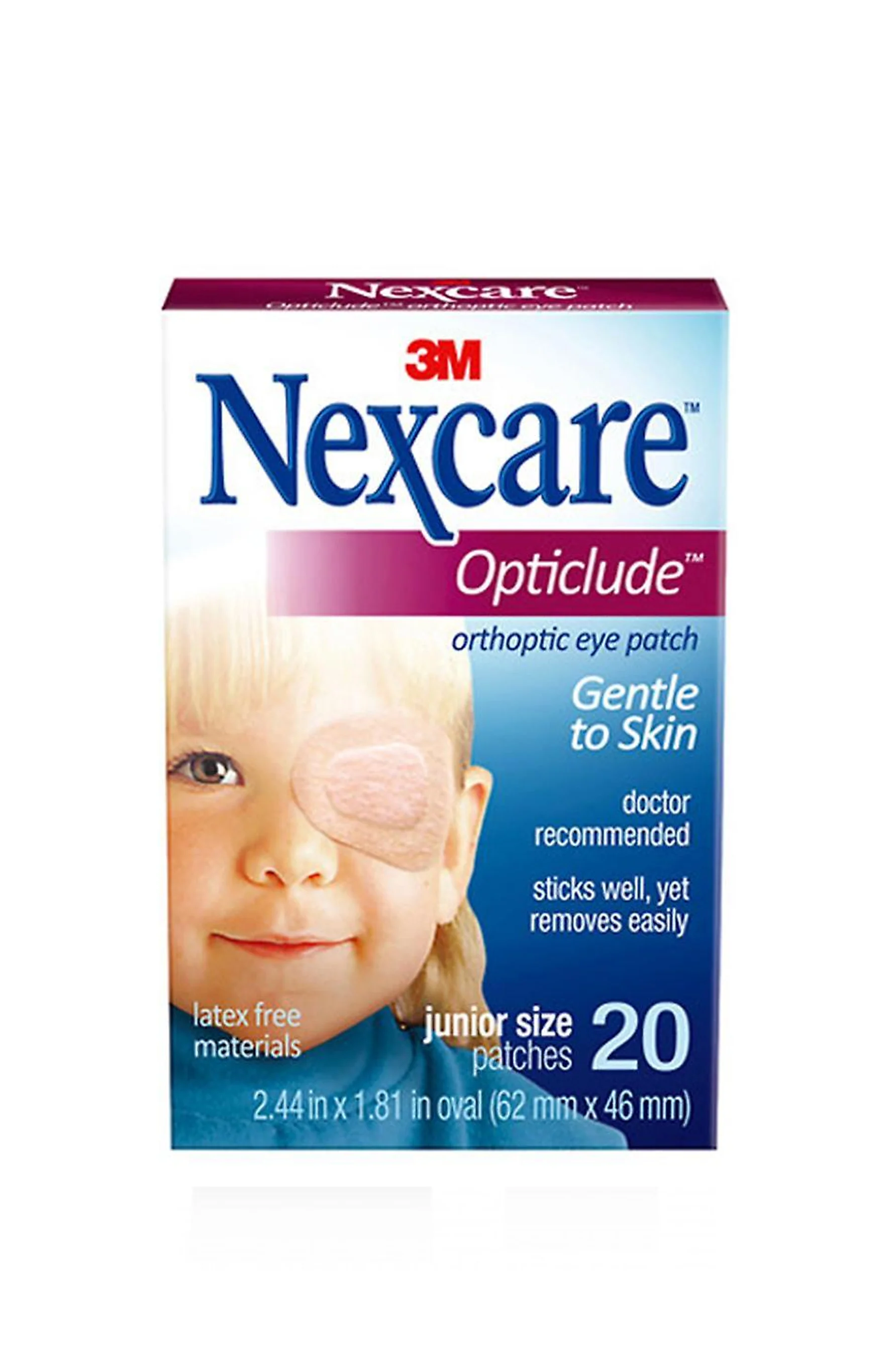 NEXCARE opticlude Orthoptic Eye Patch Junior 20