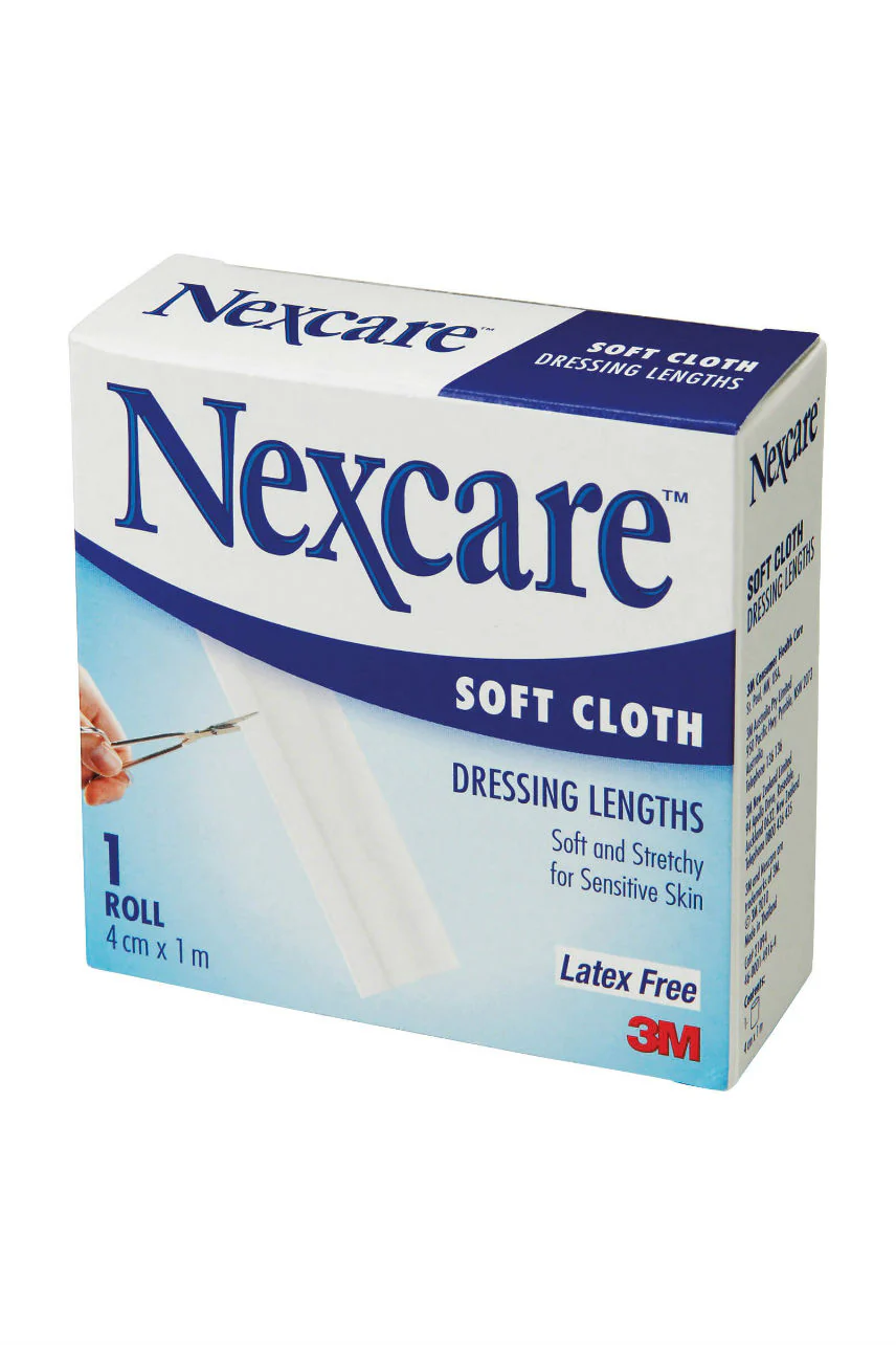 Nexcare Soft Cloth Dressing 4cmx1m