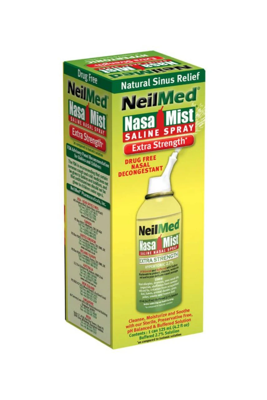 NEILMED NasaMist Hypertonic Saline Spray 125ml