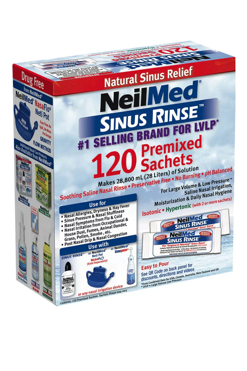 NEILMED Sinus Rinse 120 Sachets