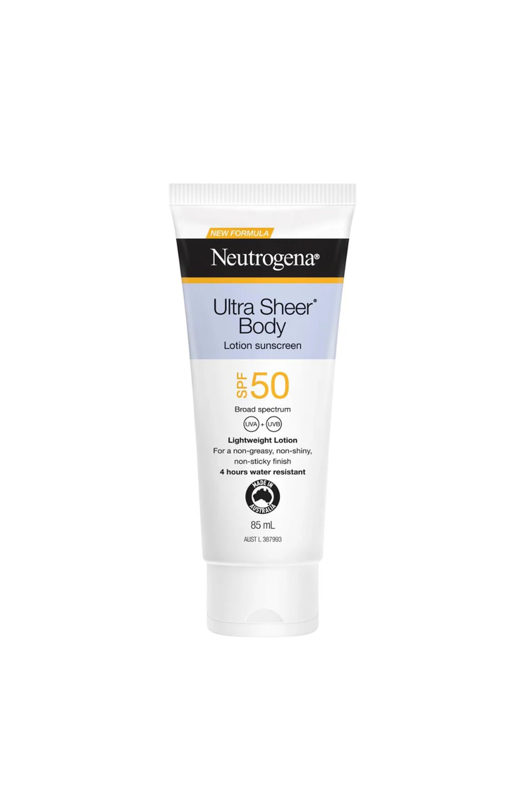NEUTROGENA Ultra Sheer Body Lotion SPF50 85ml