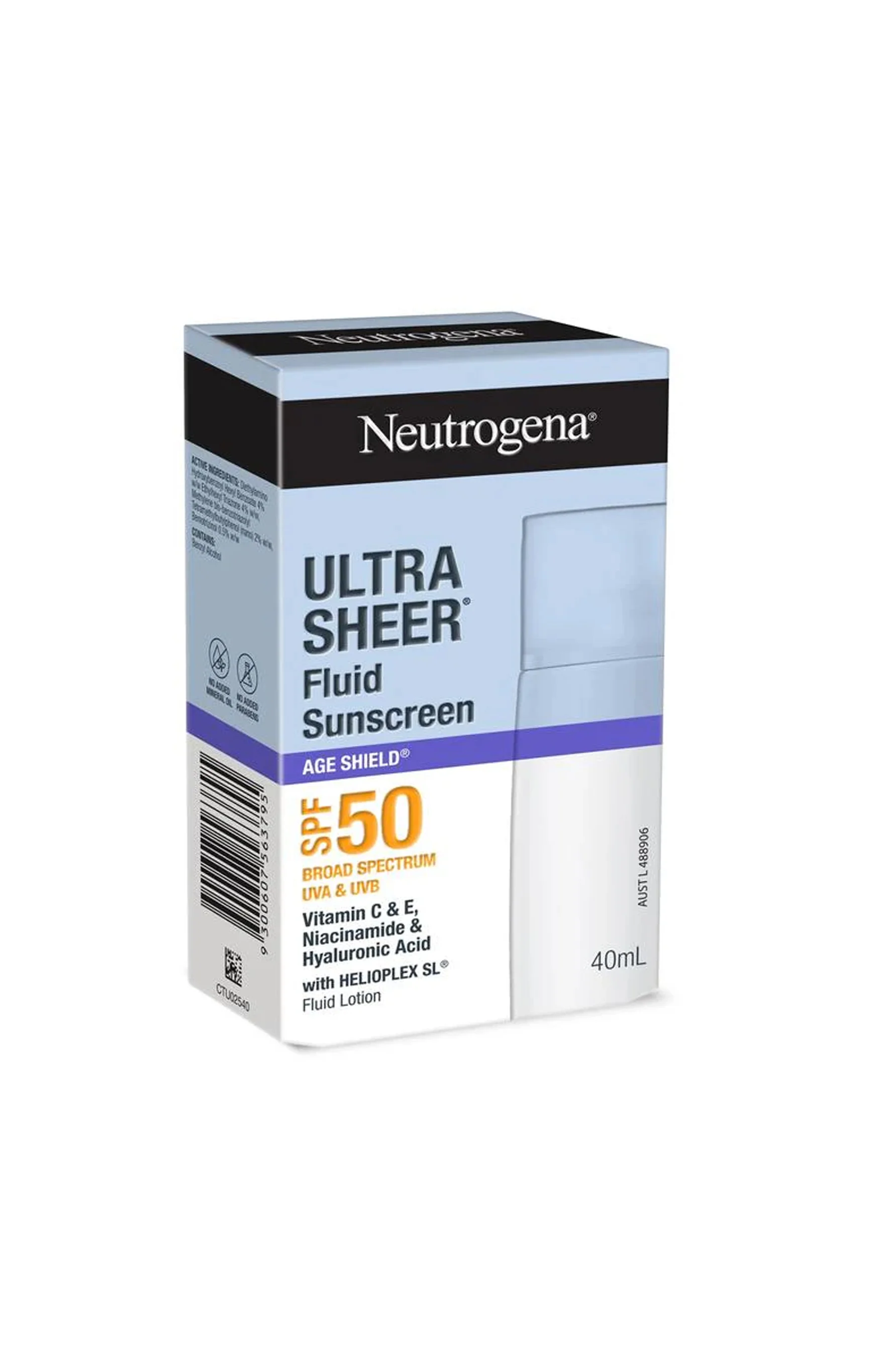 NEUTROGENA Ultra Sheer Age Shield SPF50 40ml