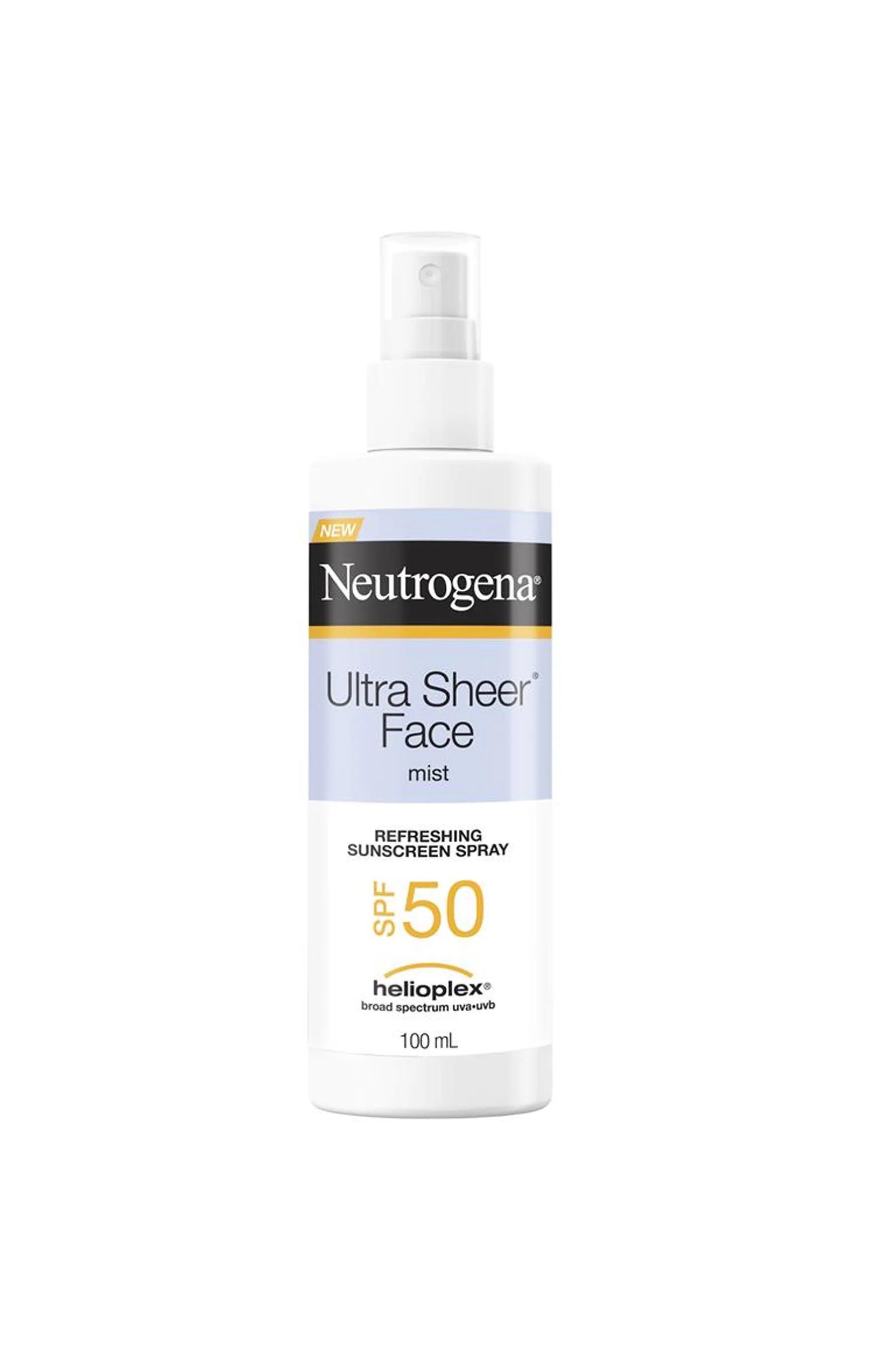 NEUTROGENA SPF50 Ultra Sheer Face Mist 100ml