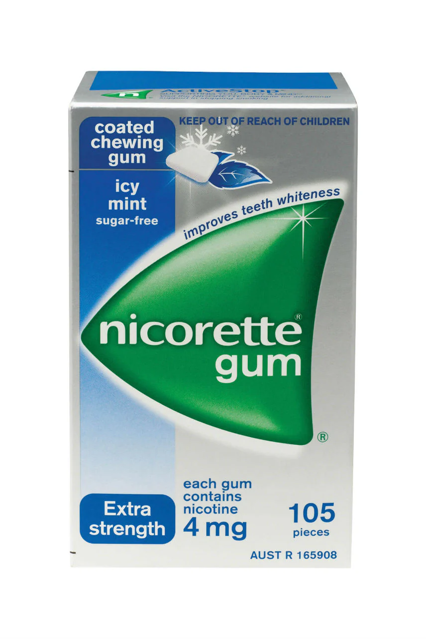 NICORETTE Icy Mint Gum 4mg 105