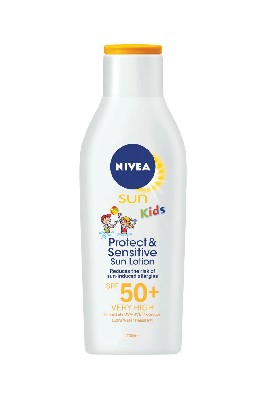 NIVEA Sun Kid Protect & Sensitive Sun Lotion SPF50+ 200ml