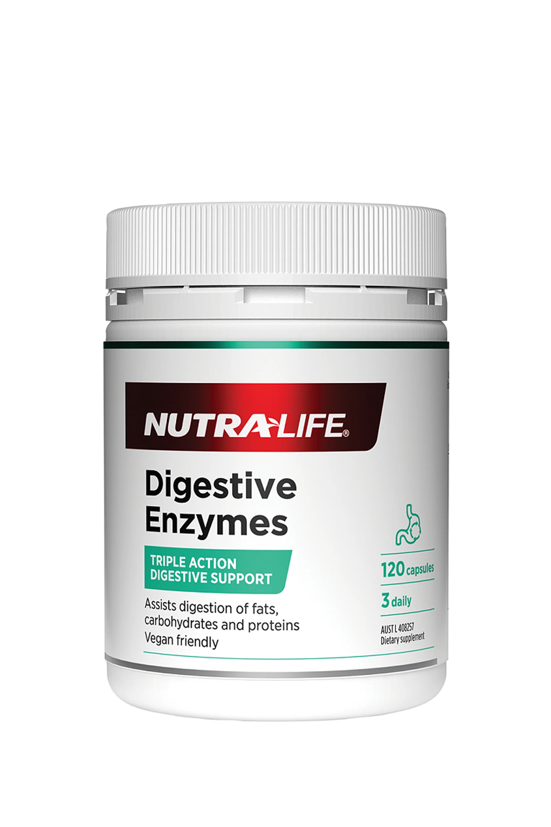 NUTRALIFE Digestive Enzymes 120s
