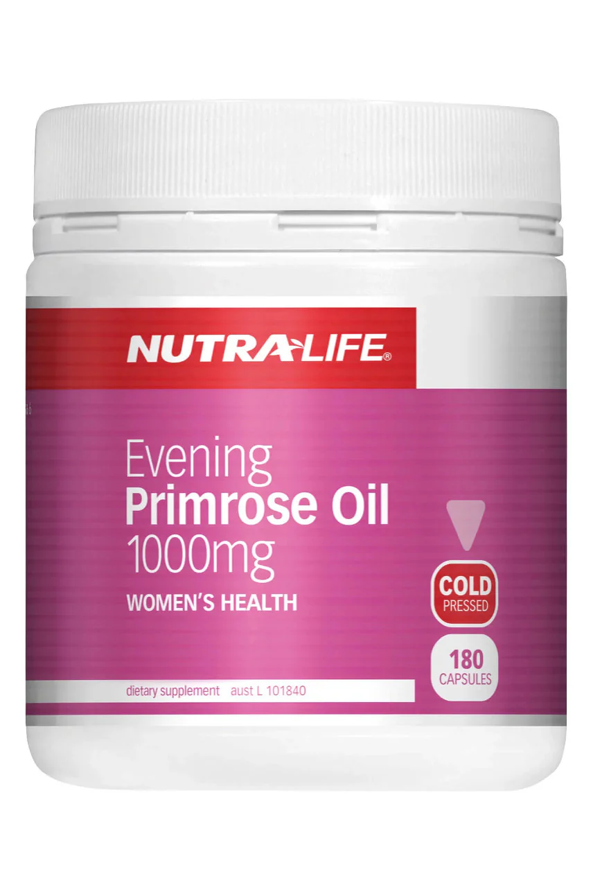 NUTRALIFE Evening Primrose Oil 1000mg 180caps