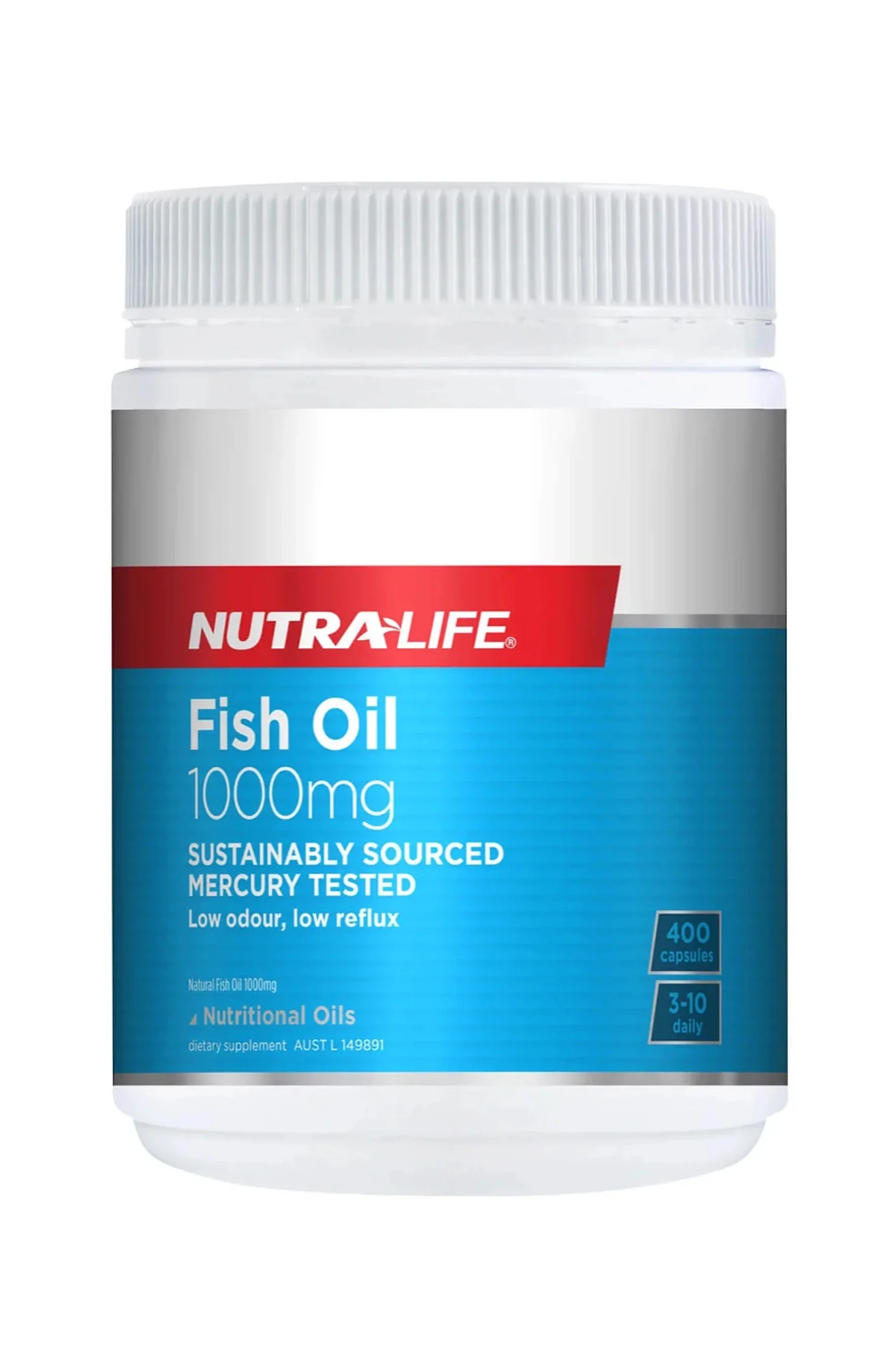 NUTRALIFE Fish Oil 1000mg 400caps