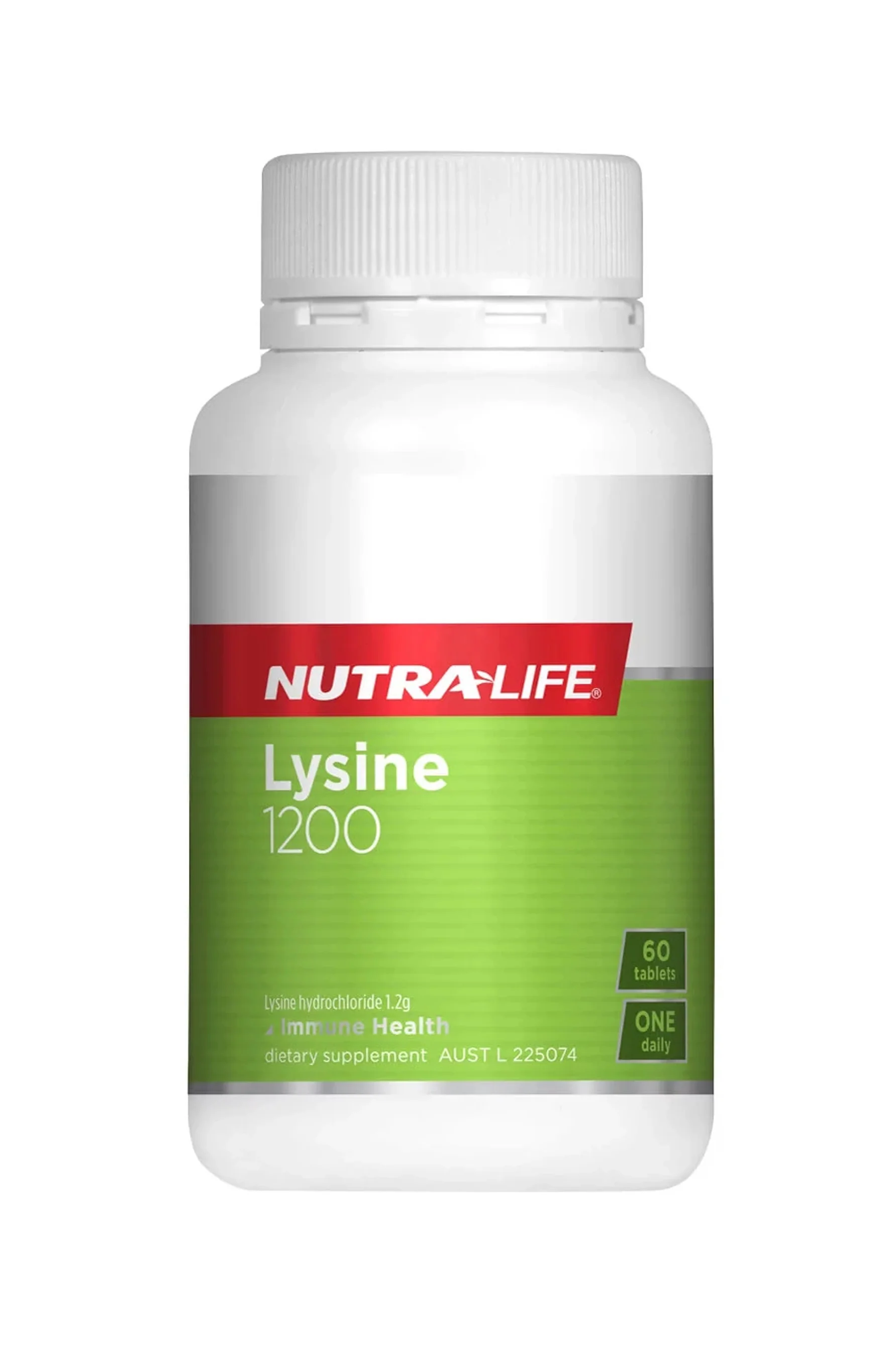 NUTRALIFE Lysine 1200mg 60tabs