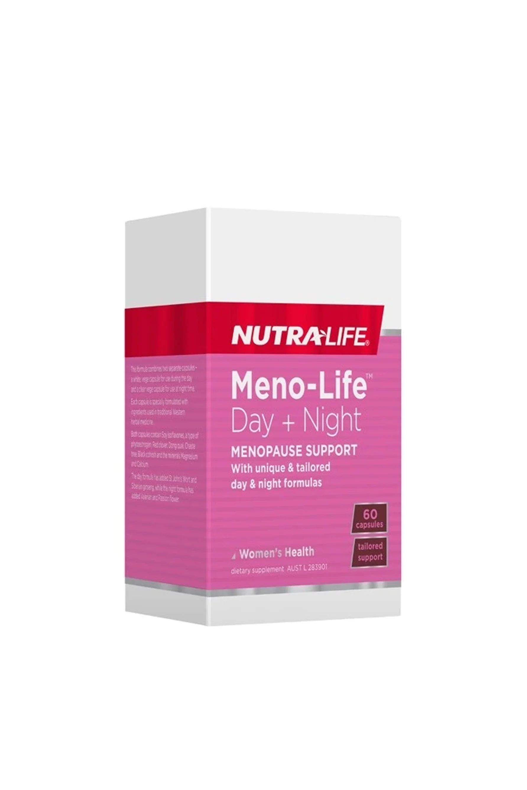 NUTRALIFE Meno-Life 24 Hour Support 60caps