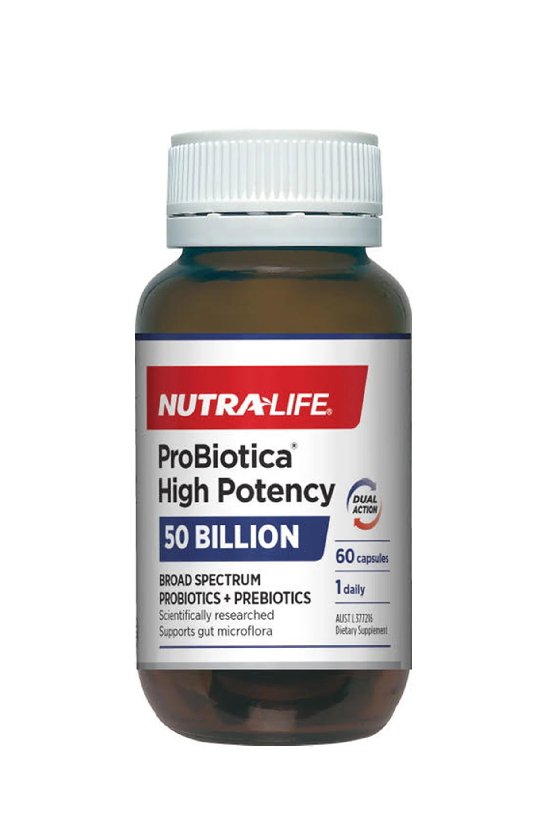 NUTRALIFE Probiotica High Potency 50 Billion 60 Capsules