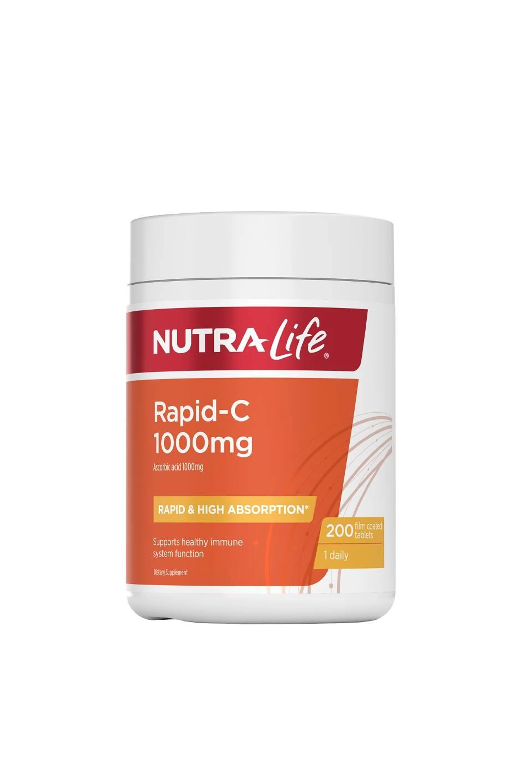 NUTRALIFE Rapid-C 1000mg Tablets 200s