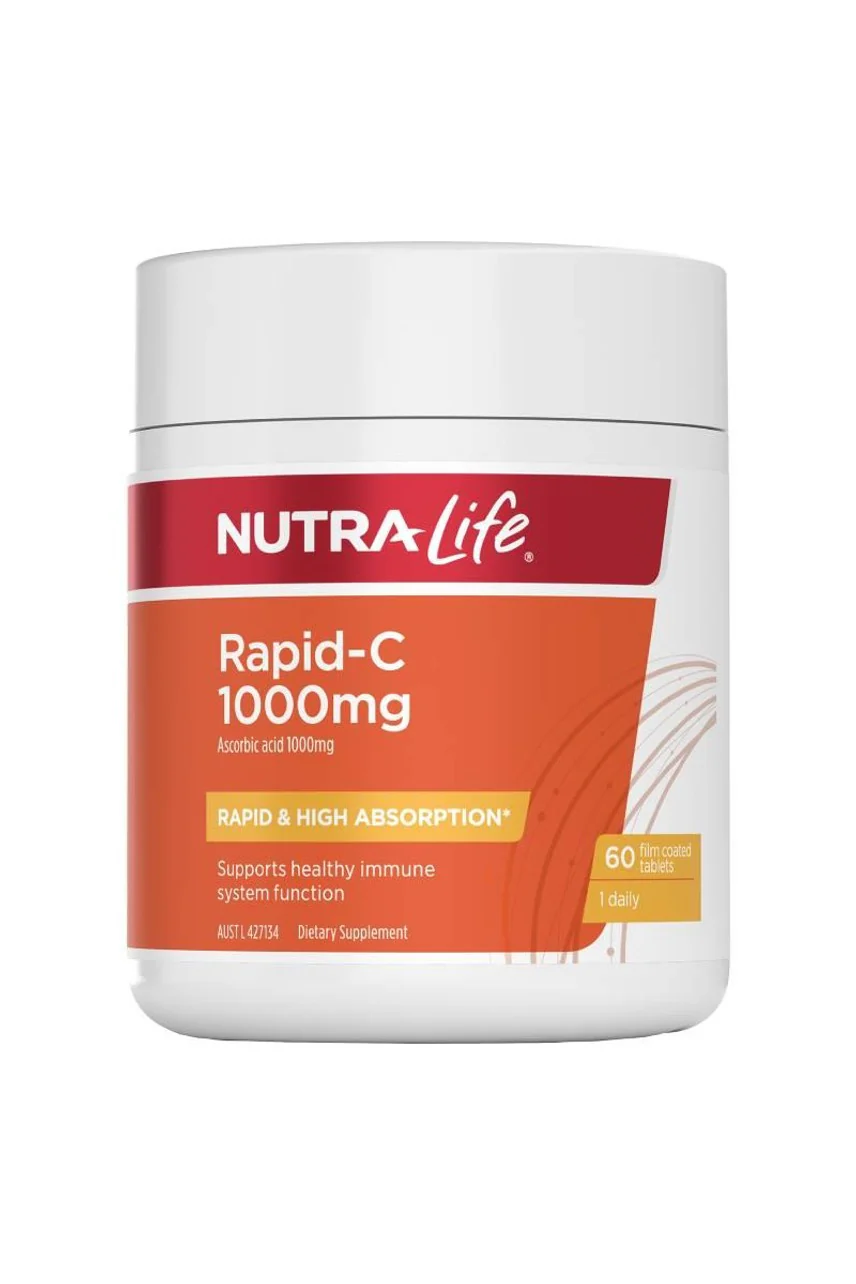 NutraLife Rapid-C 1,000mg 60 Tablets
