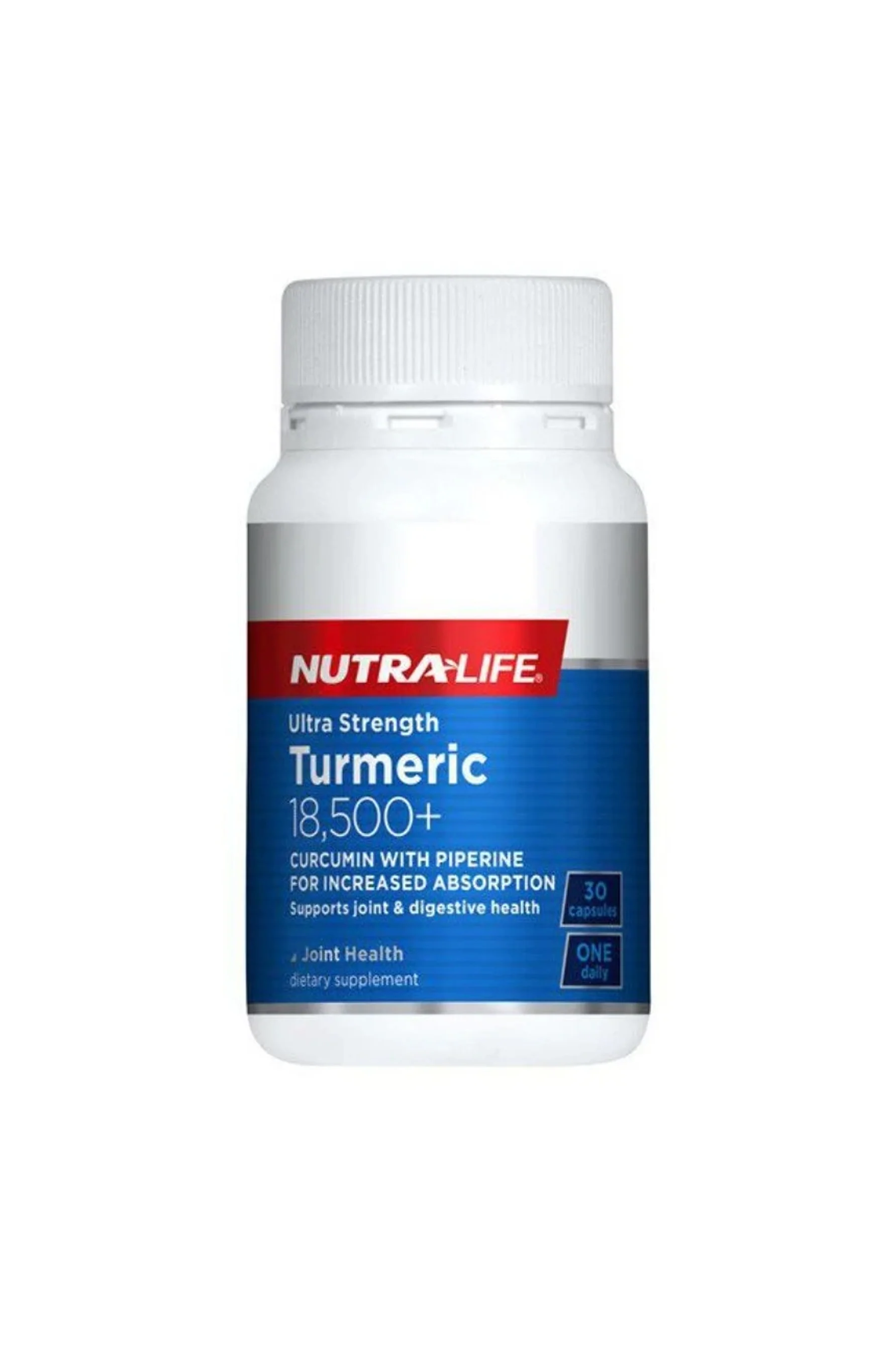 NUTRALIFE Turmeric 18500mg + Ultra Strength 30cap