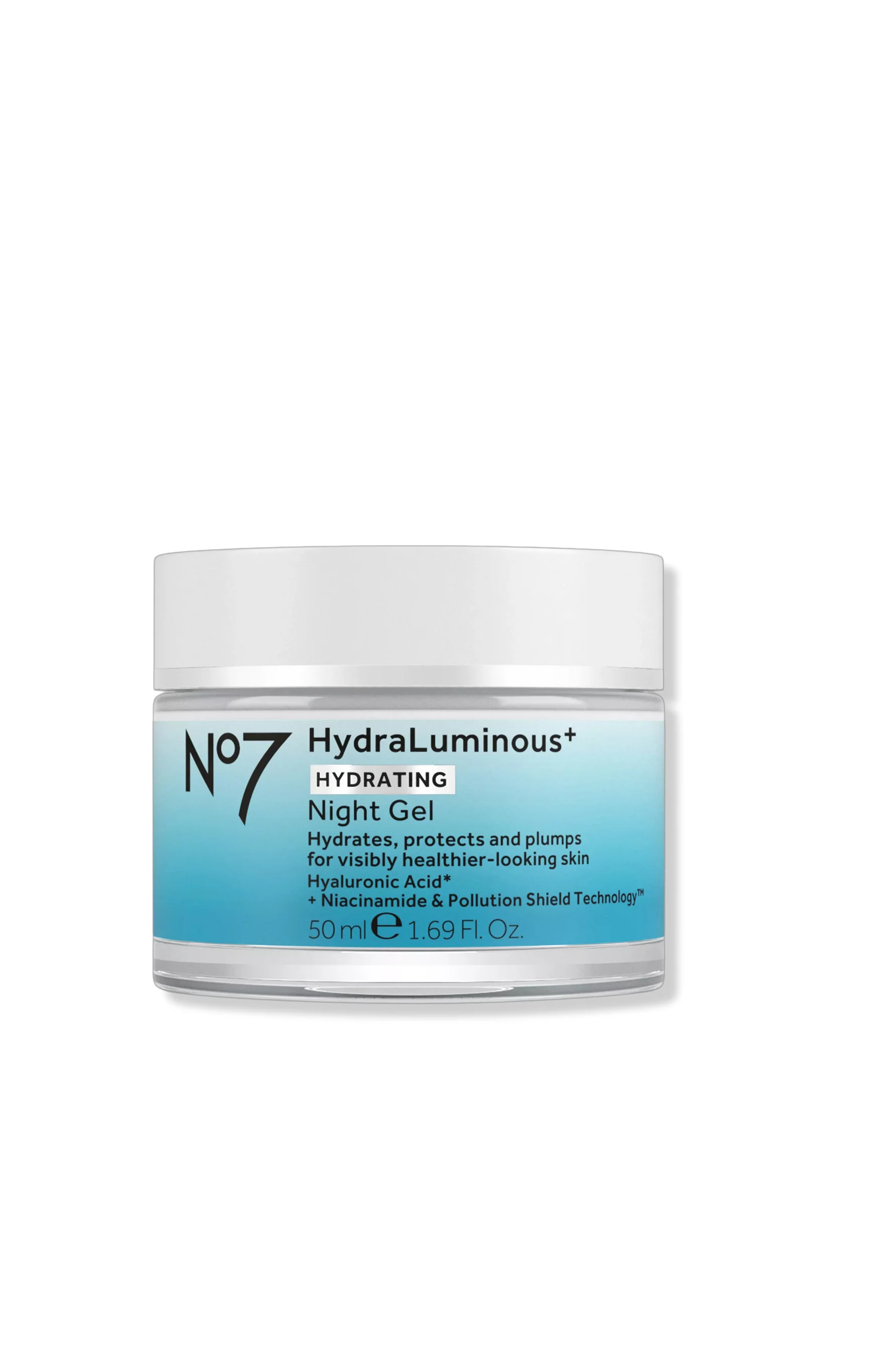 No7 HHydraLuminous+ Hydrating Night Gel 50ml