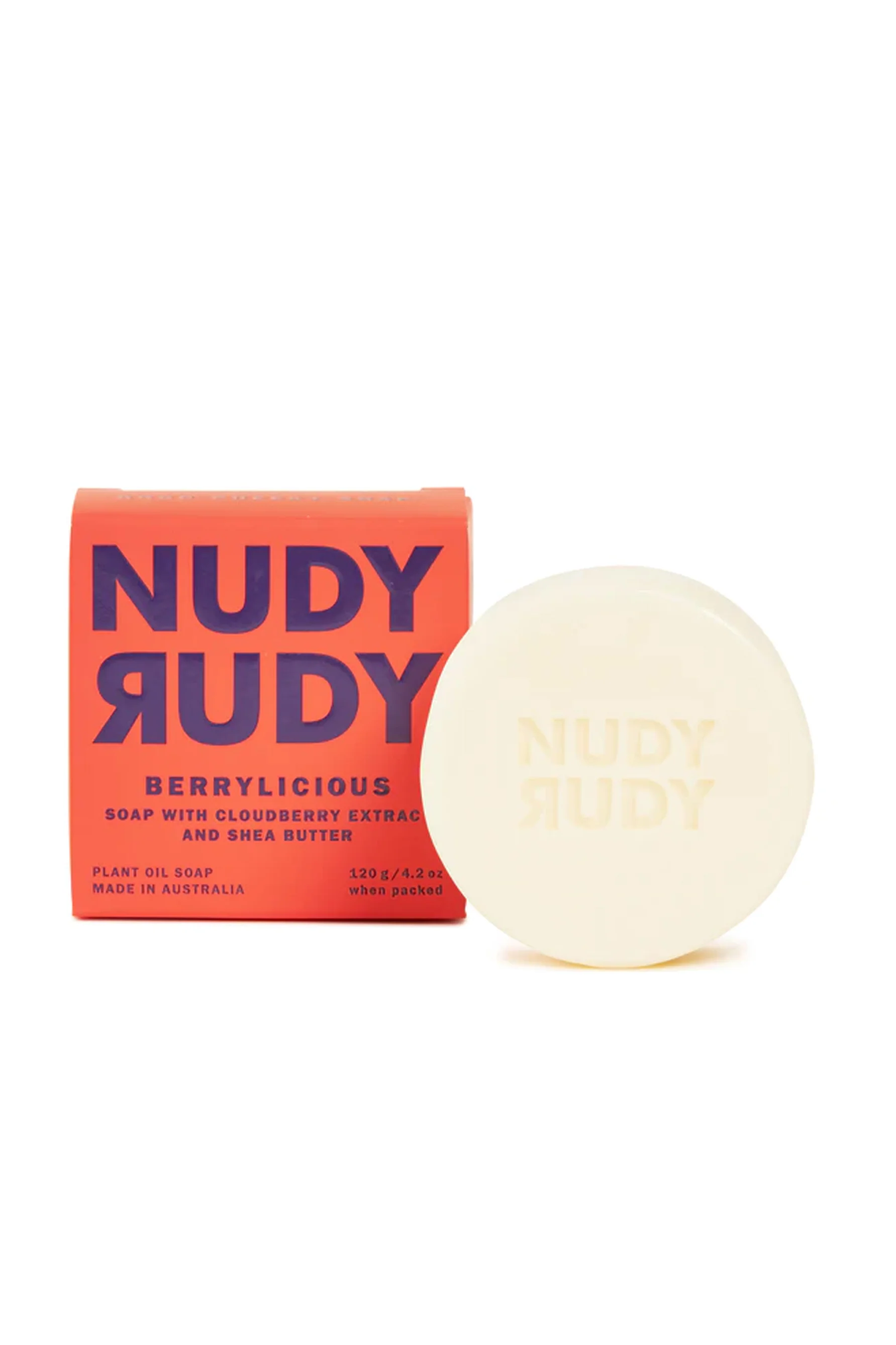 NUDY RUDY Berrylicious Soap 120g
