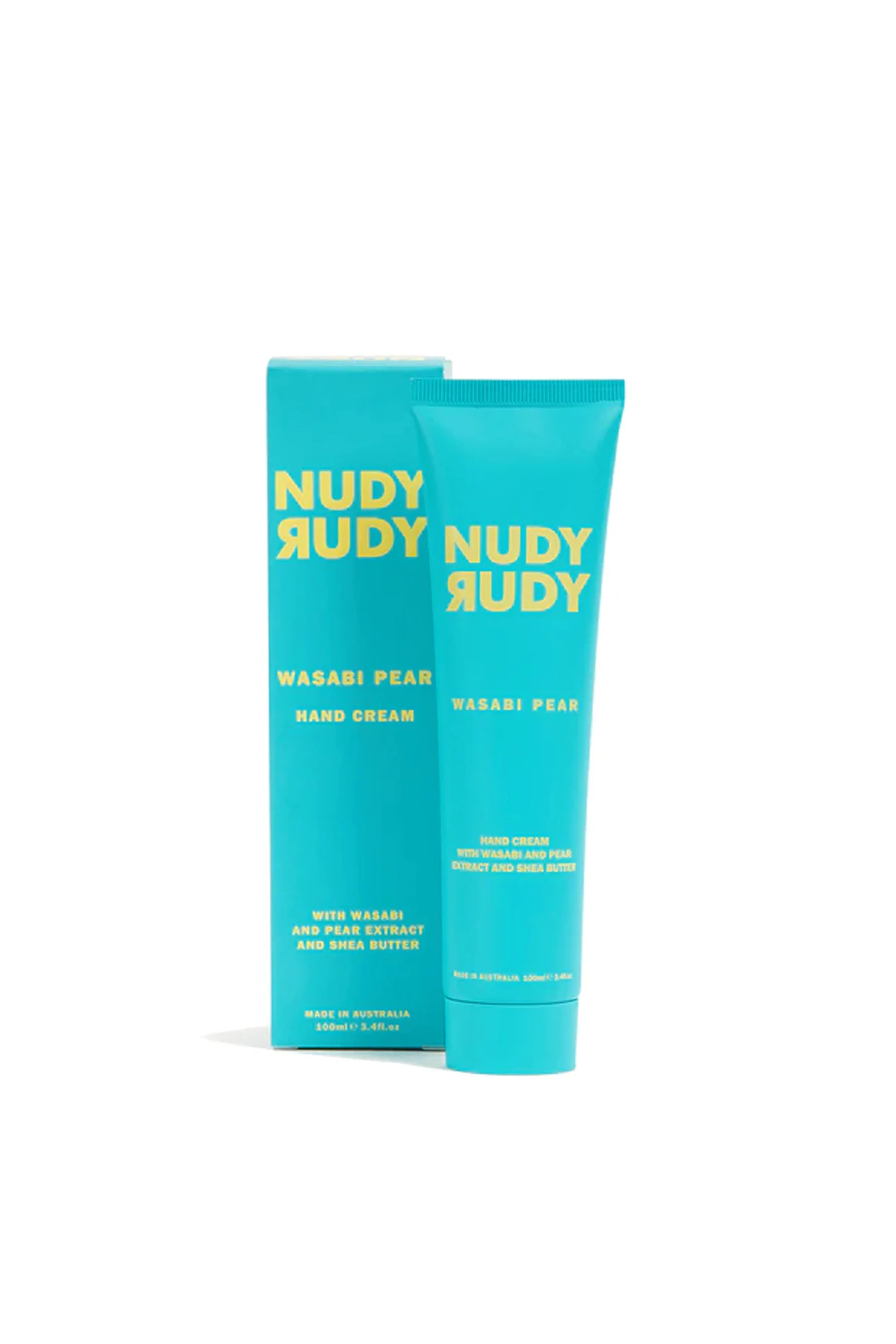 NUDY RUDY Wasabi Pear Hand Cream 100ml