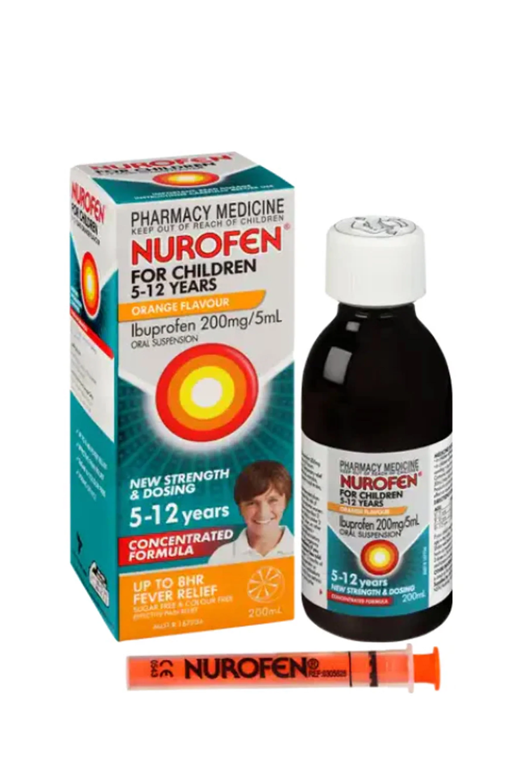 NUROFEN Child 5 Years - 12 Years Orange 200ml